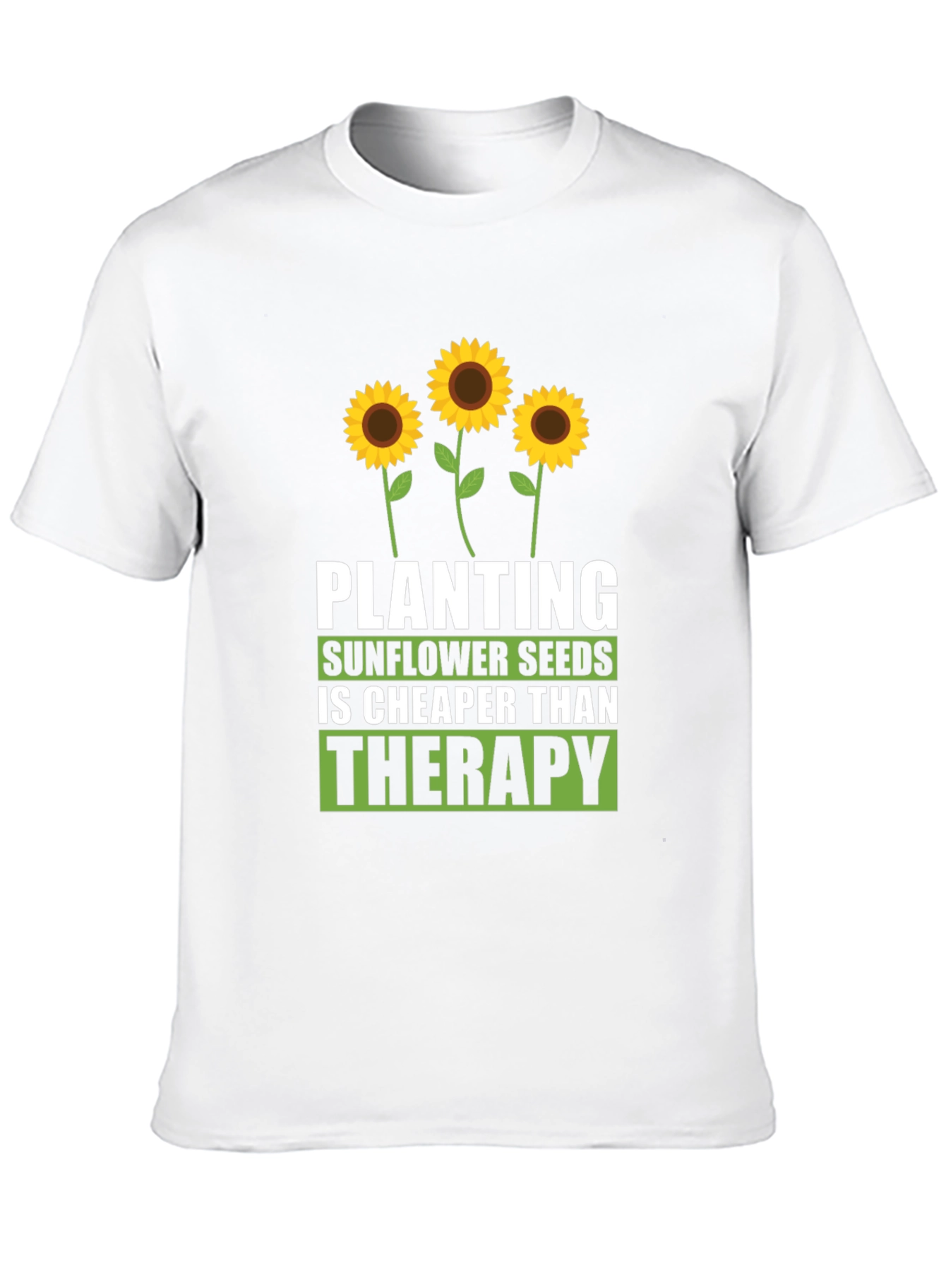 Sunflower Seeds Therapy T-Shirt