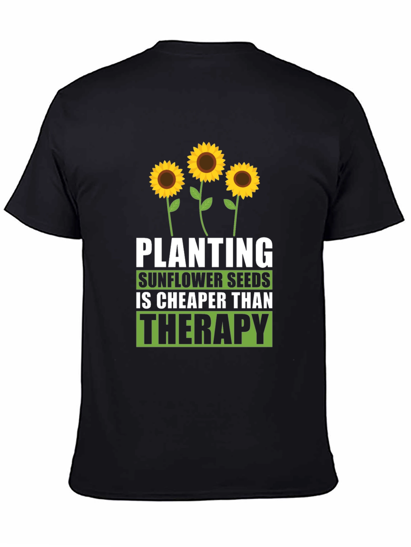 Sunflower Seeds Therapy T-Shirt
