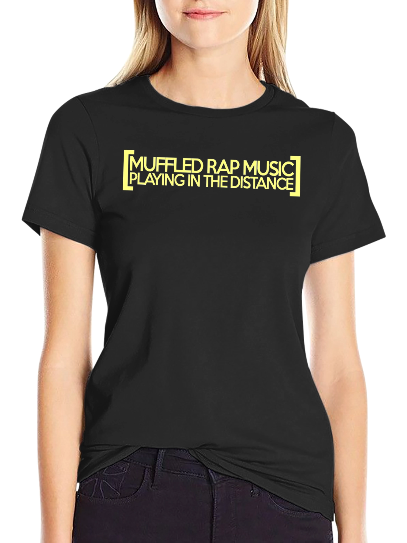 Muffled Rap Music Tee
