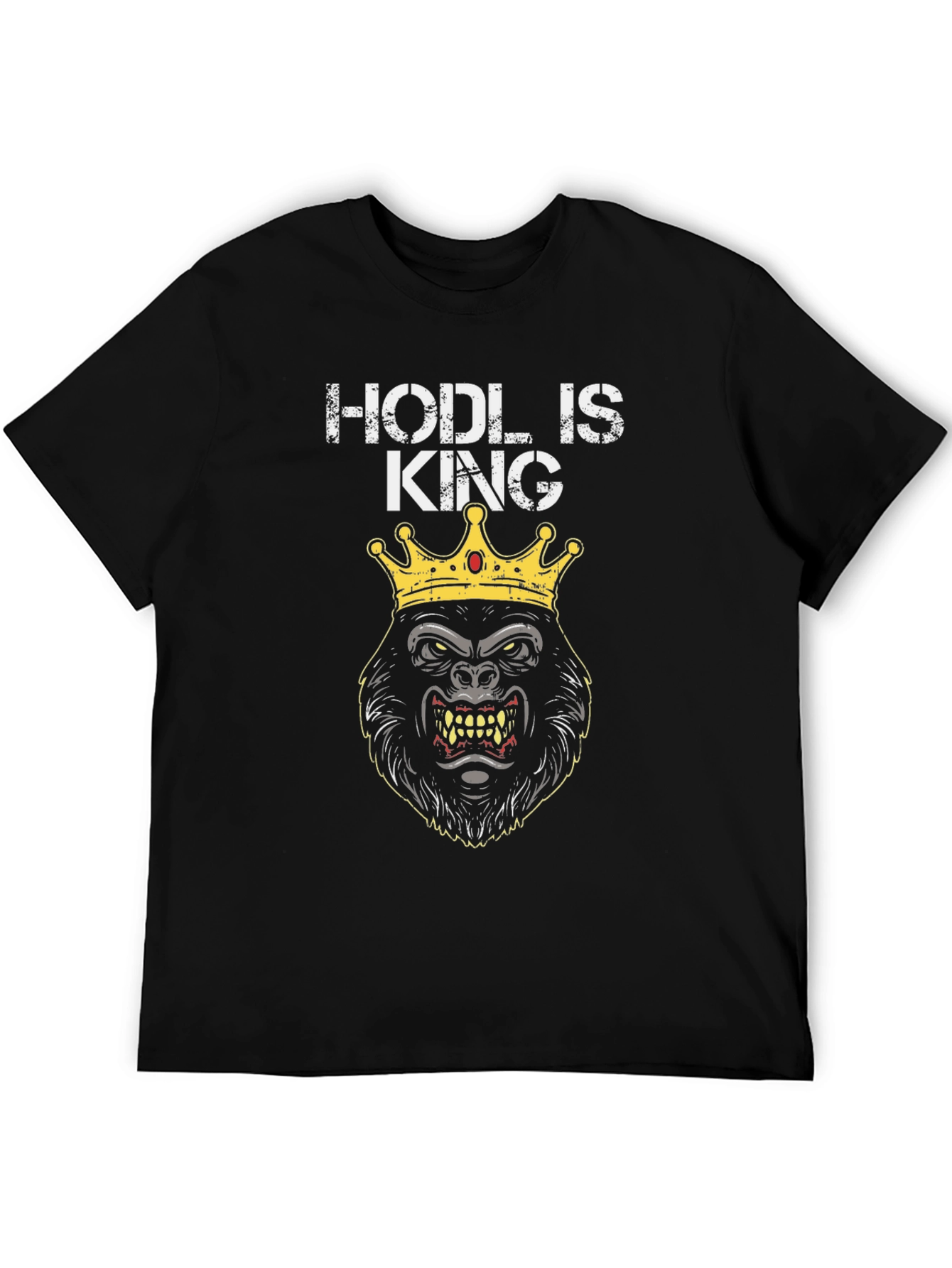 HODL is King Gorilla Graphic Tee