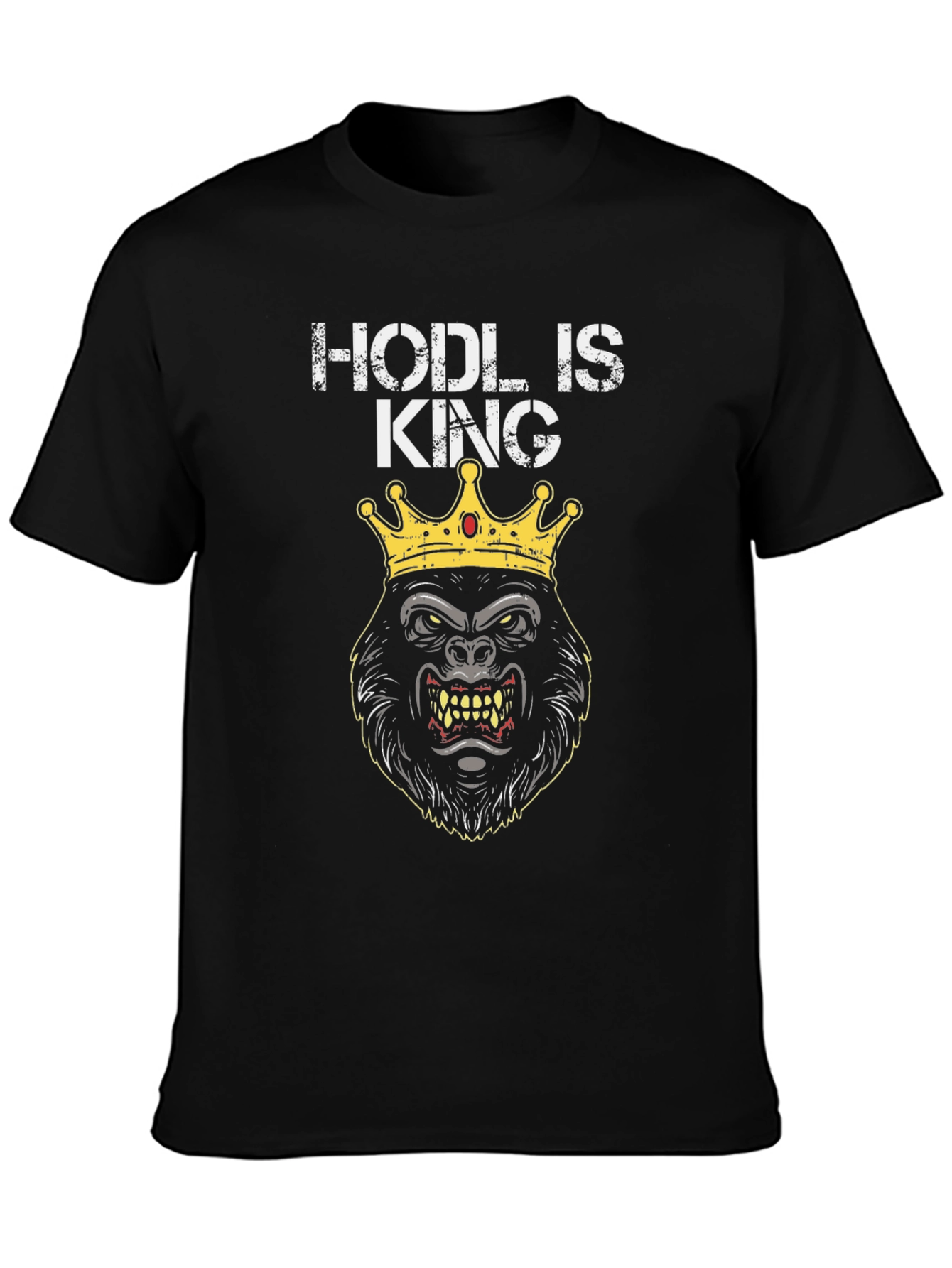 HODL is King Gorilla Graphic Tee