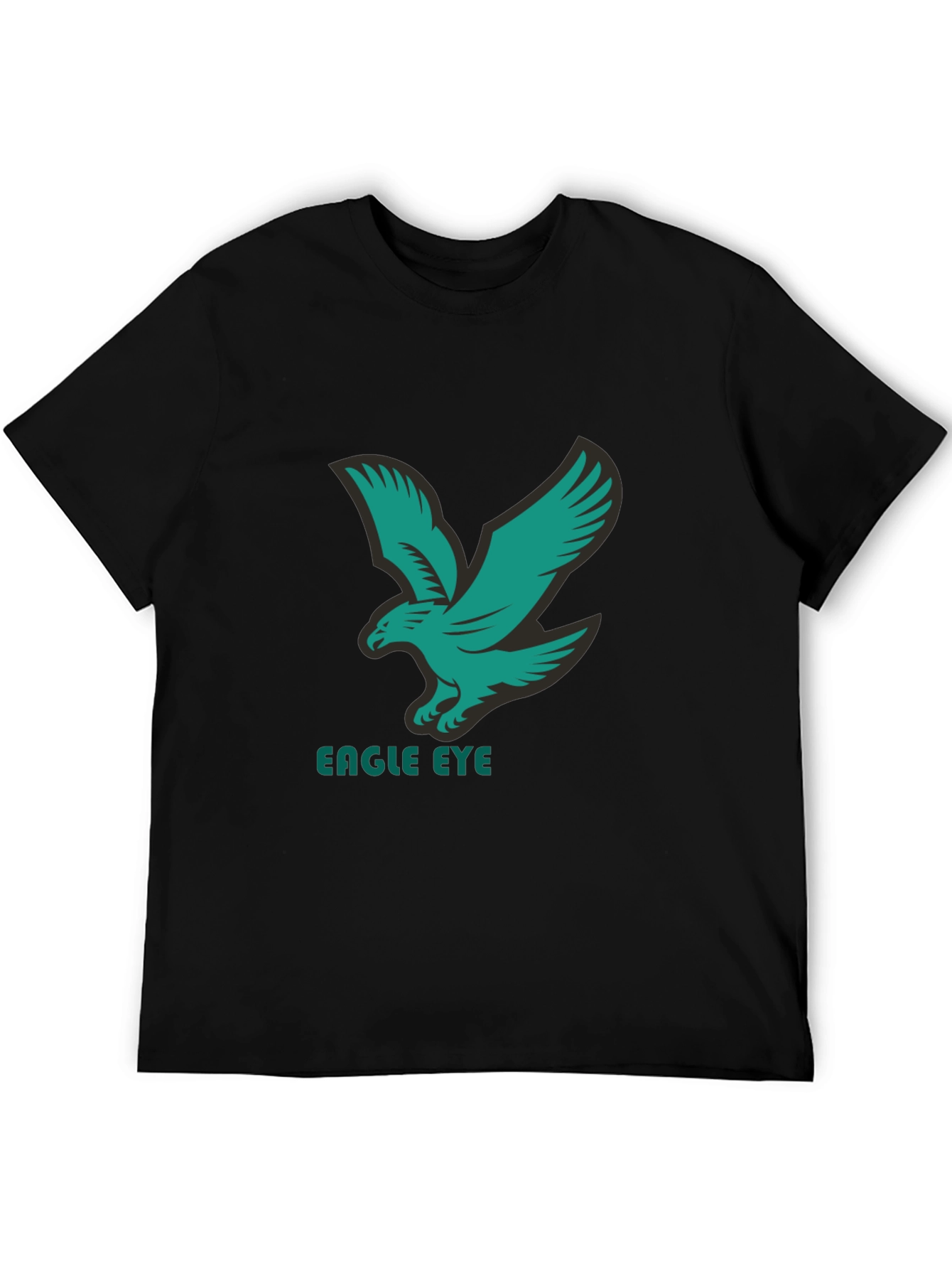 Eagle Eye Black Graphic T-Shirt