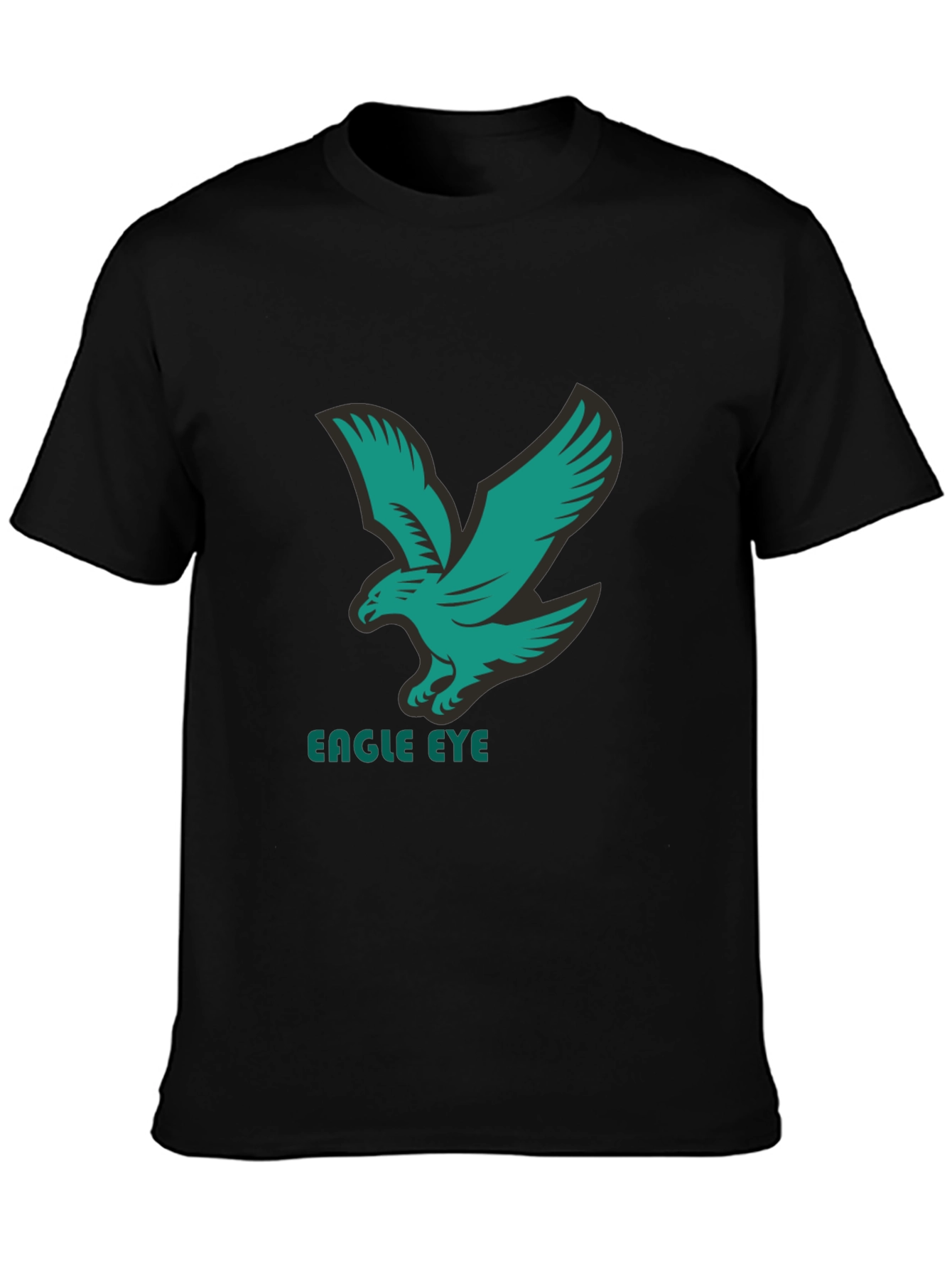 Eagle Eye Black Graphic T-Shirt
