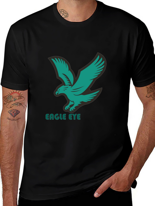 Eagle Eye Black Graphic T-Shirt