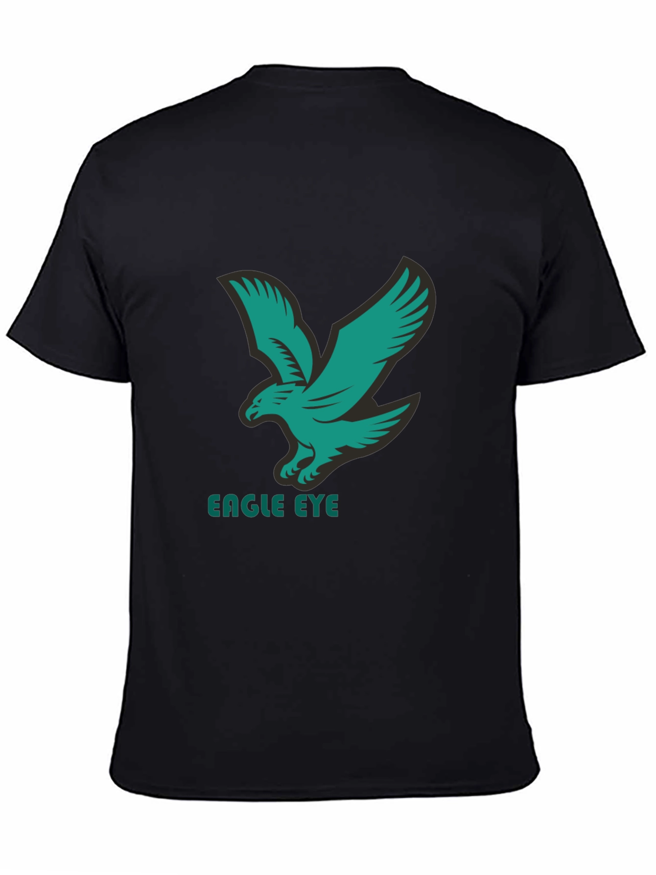 Eagle Eye Black Graphic T-Shirt