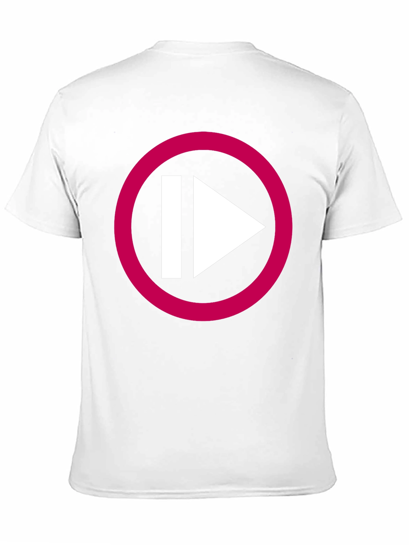 Play/Pause T-Shirt - Black Graphic Tee