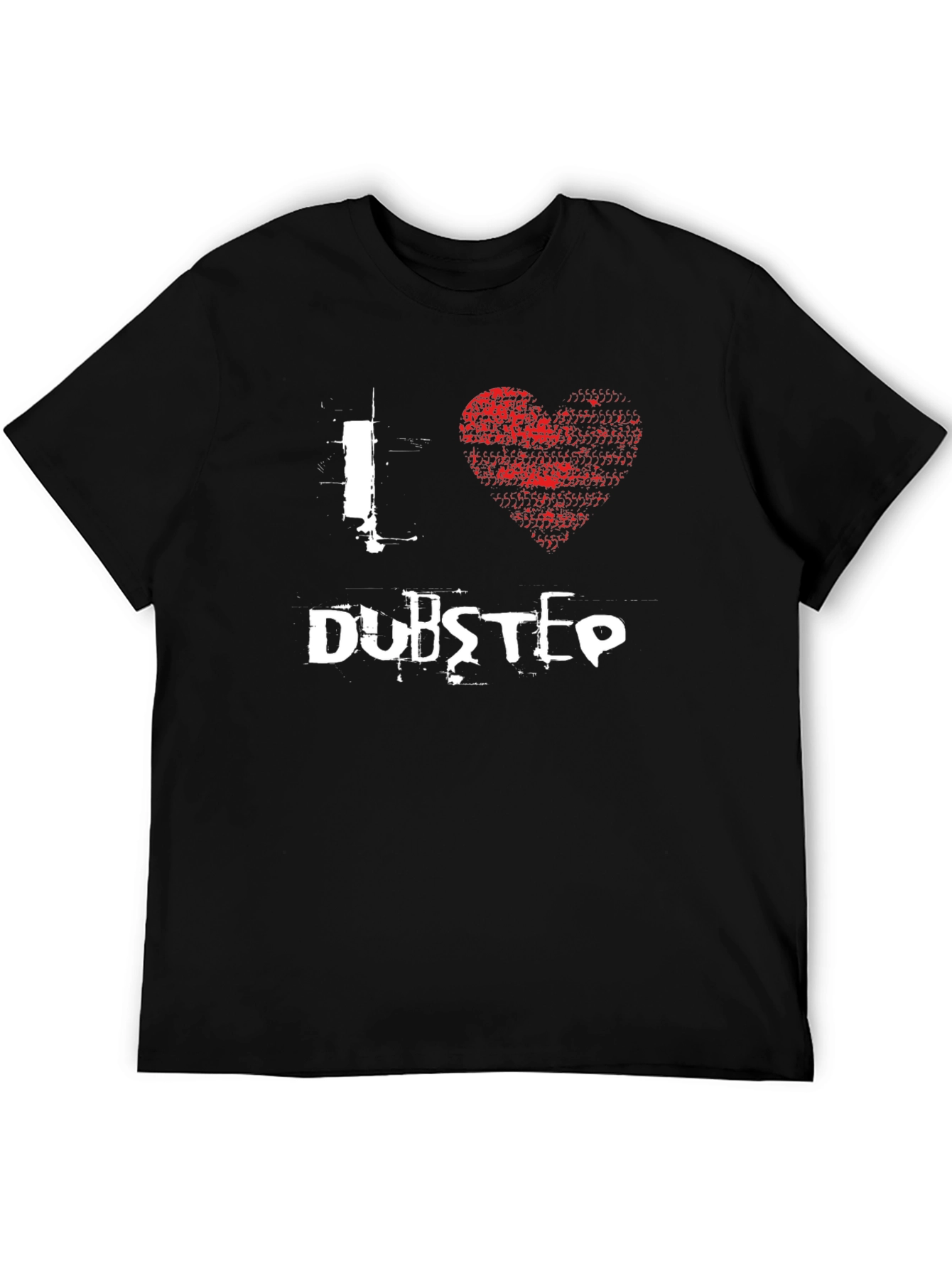 I Heart Dubstep Black T-Shirt