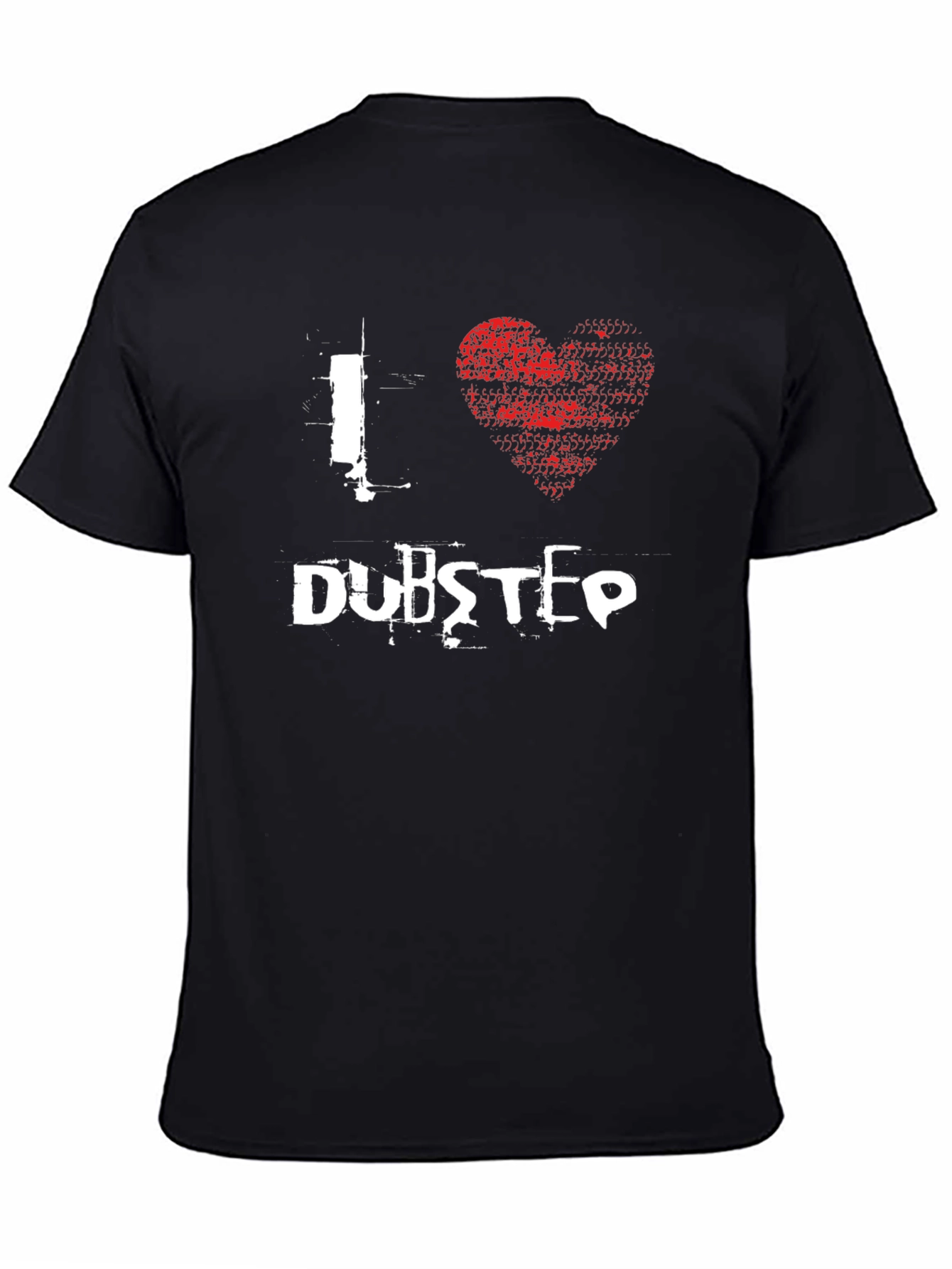I Heart Dubstep Black T-Shirt