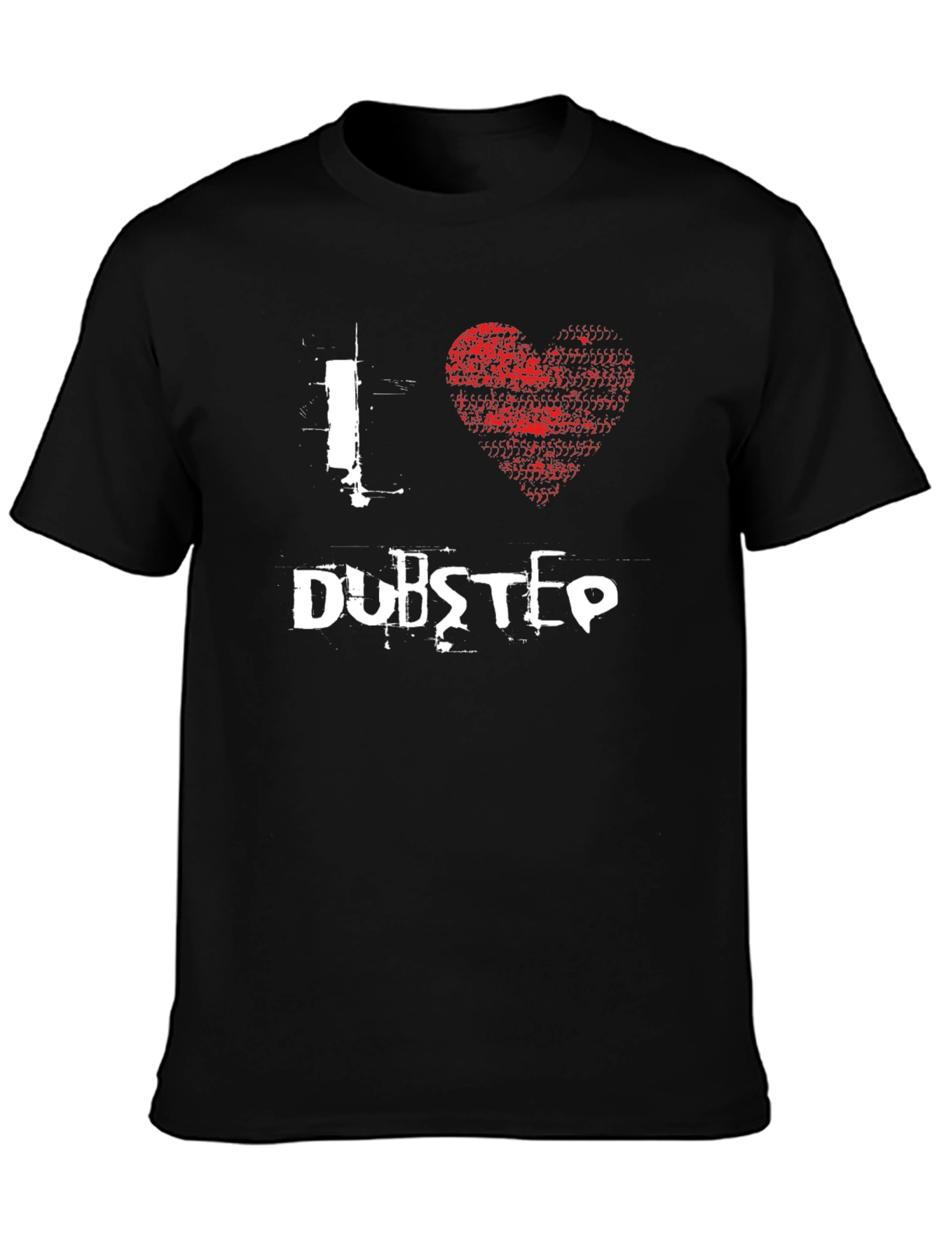 I Heart Dubstep Black T-Shirt