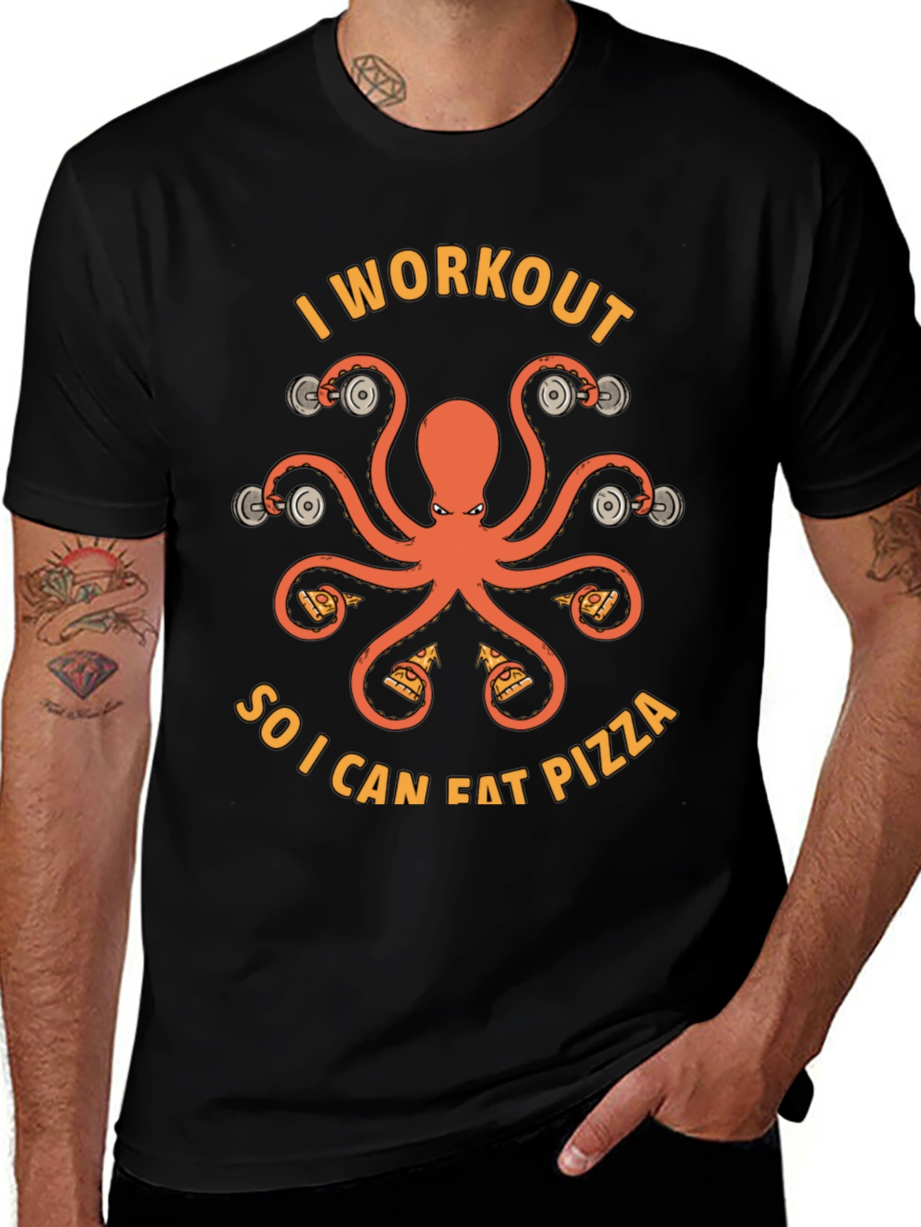 Workout for Pizza T-Shirt