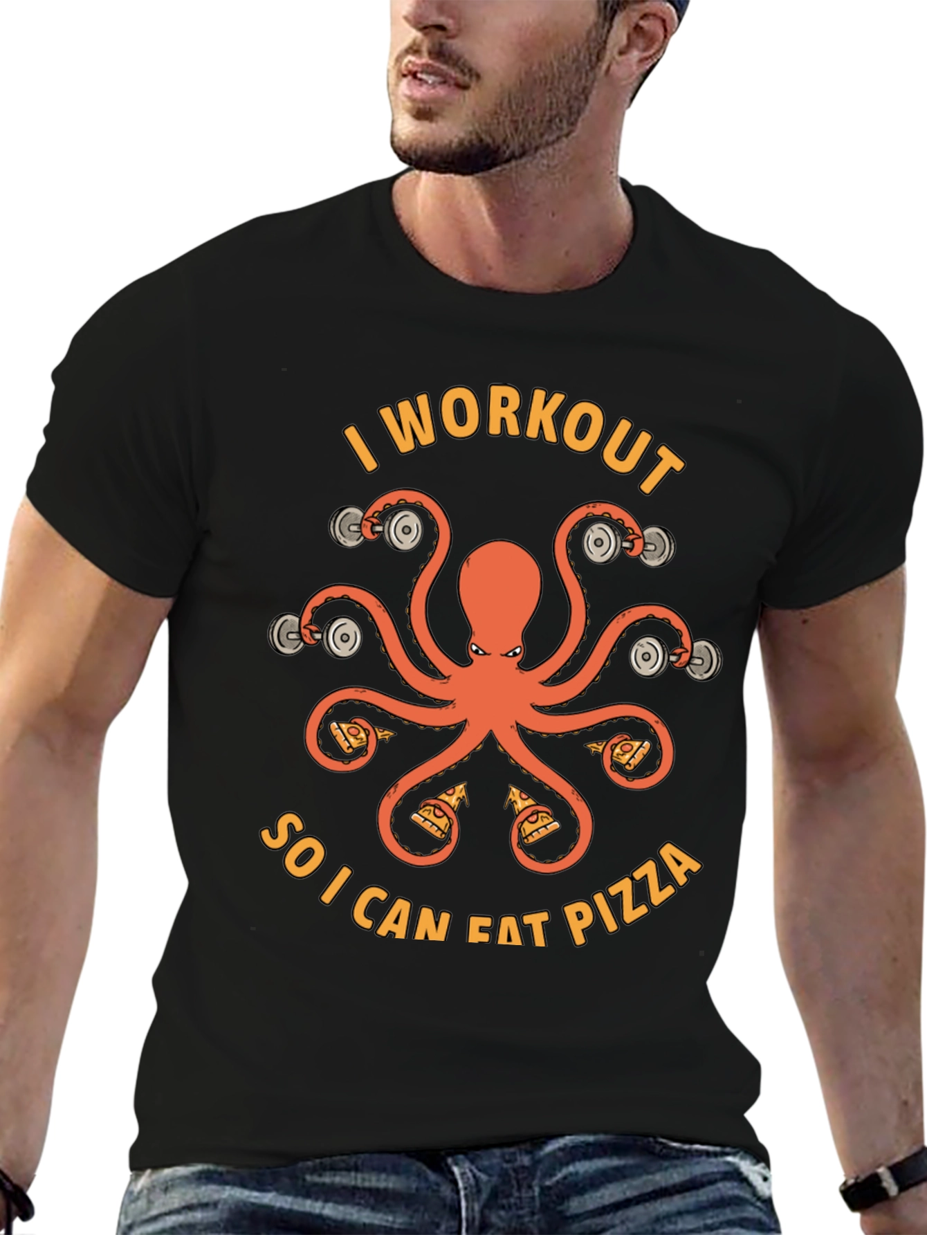 Workout for Pizza T-Shirt