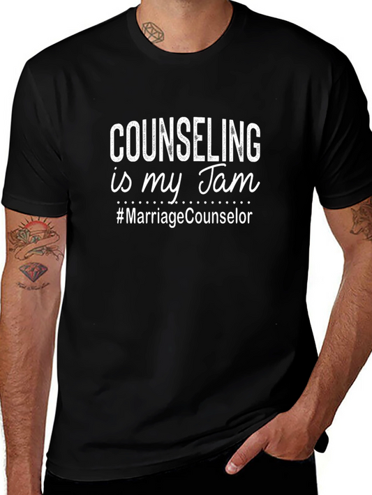 Counseling Is My Jam T-Shirt - Marriage Counselor Tee