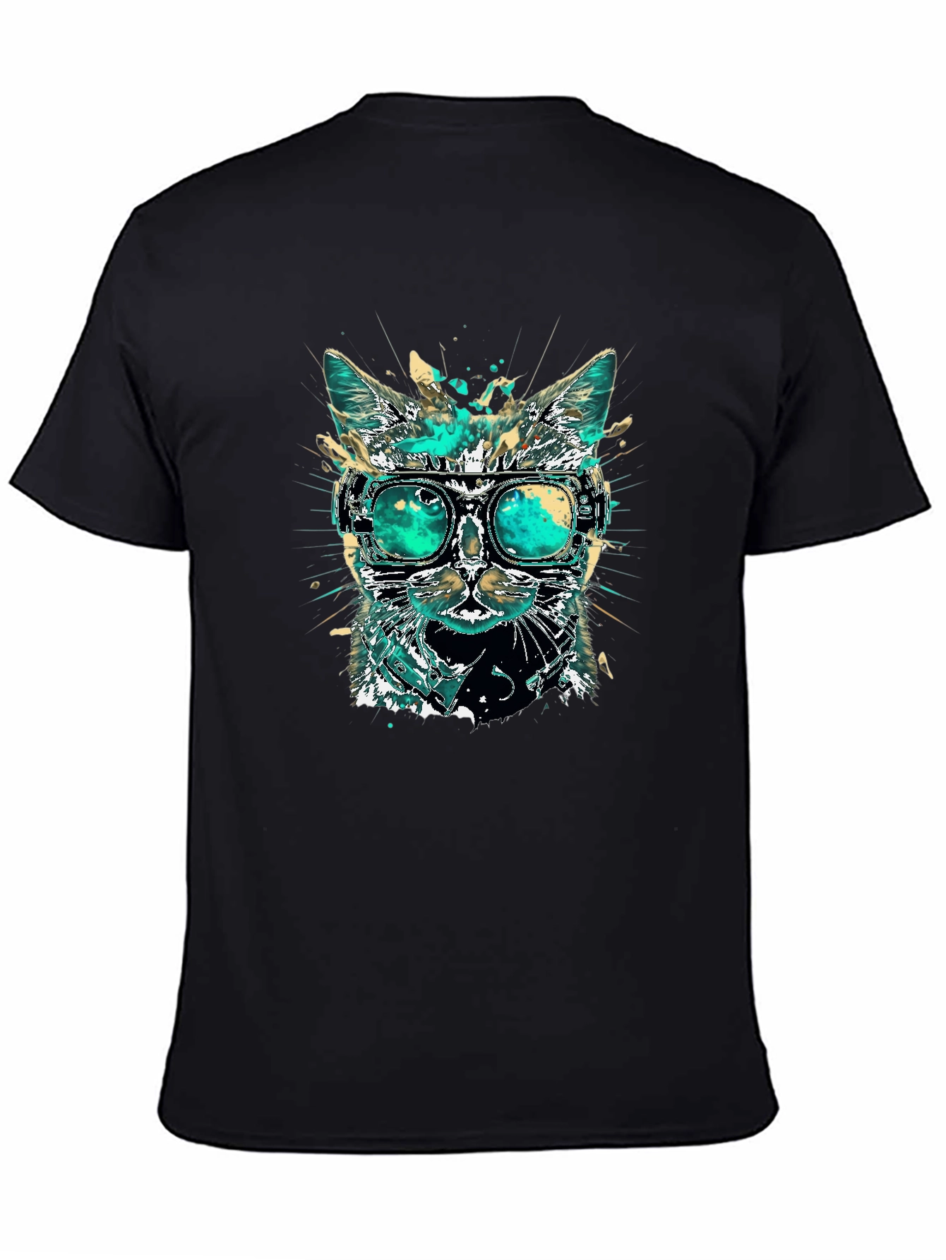 Cool Cat T-Shirt with Goggles