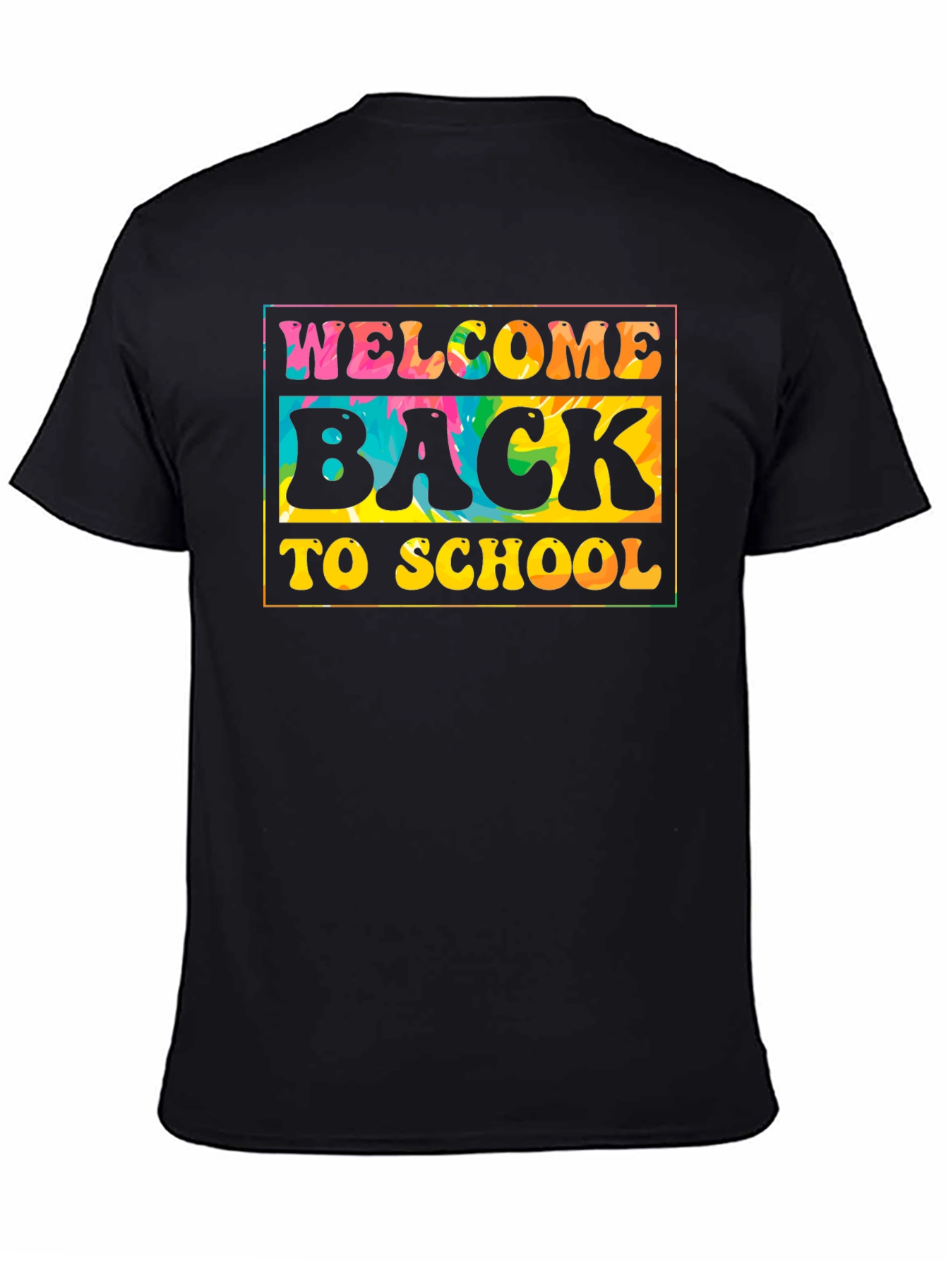 Welcome Back to School Tie Dye T-Shirt