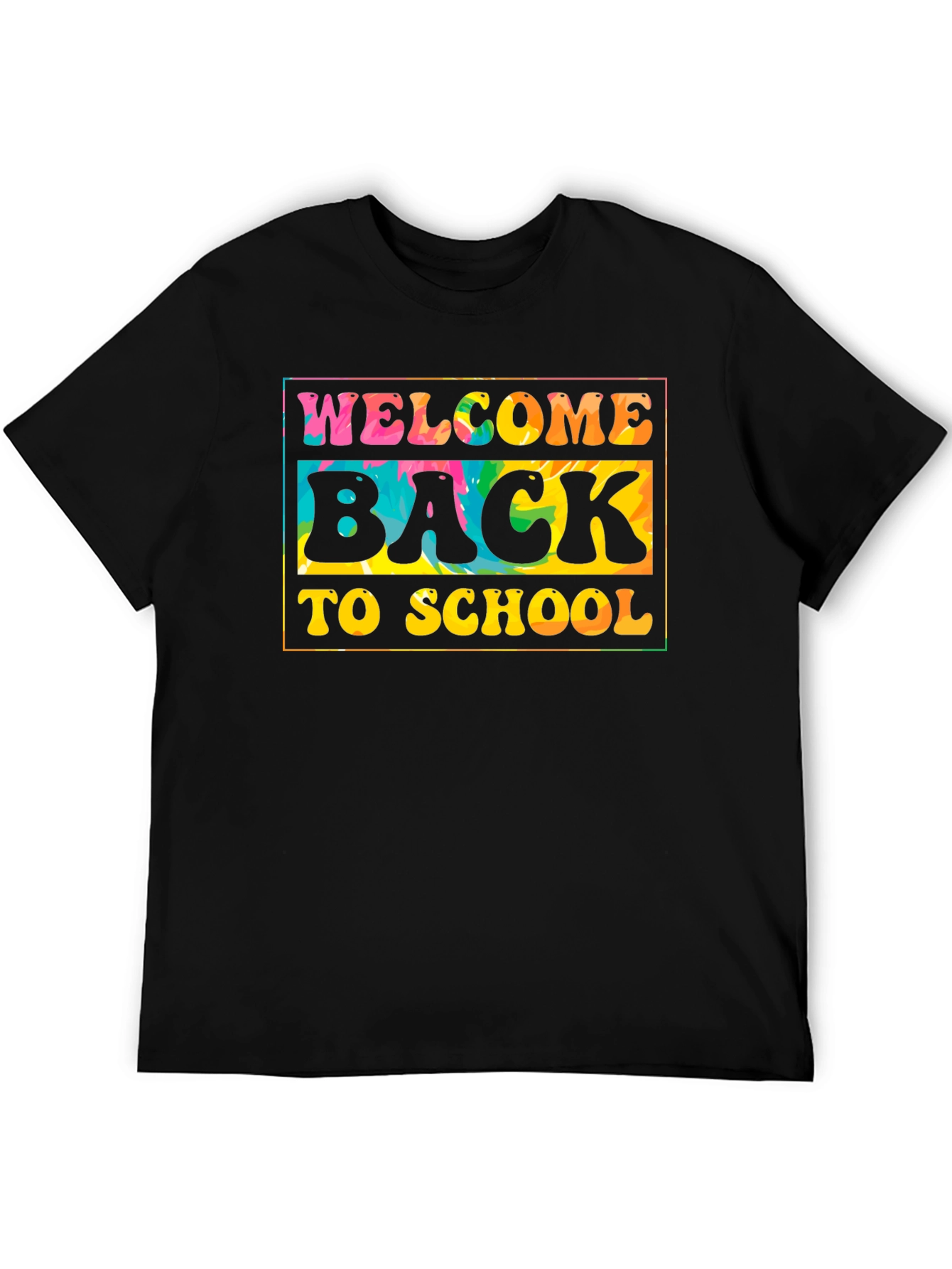 Welcome Back to School Tie Dye T-Shirt