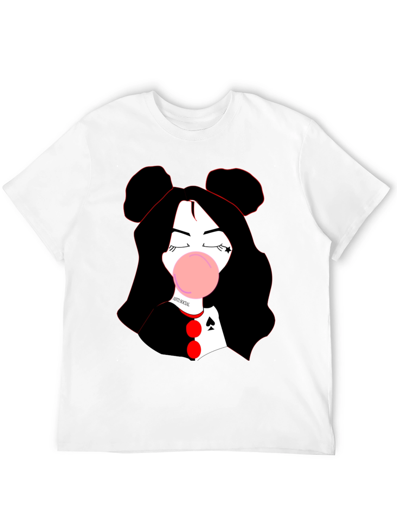 Anti-Social Ace T-Shirt - Graphic Tee