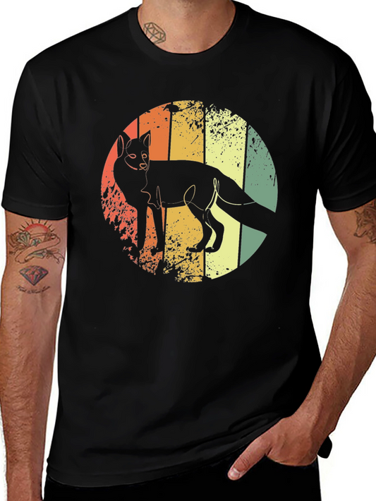 Retro Fox T-Shirt: Vintage Style Graphic Tee