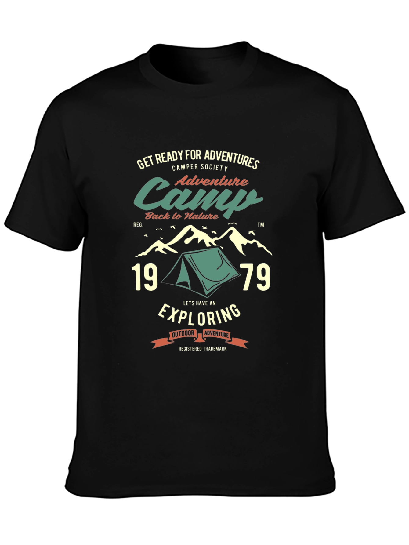 Adventure Camp T-Shirt - Outdoor Exploring Tee