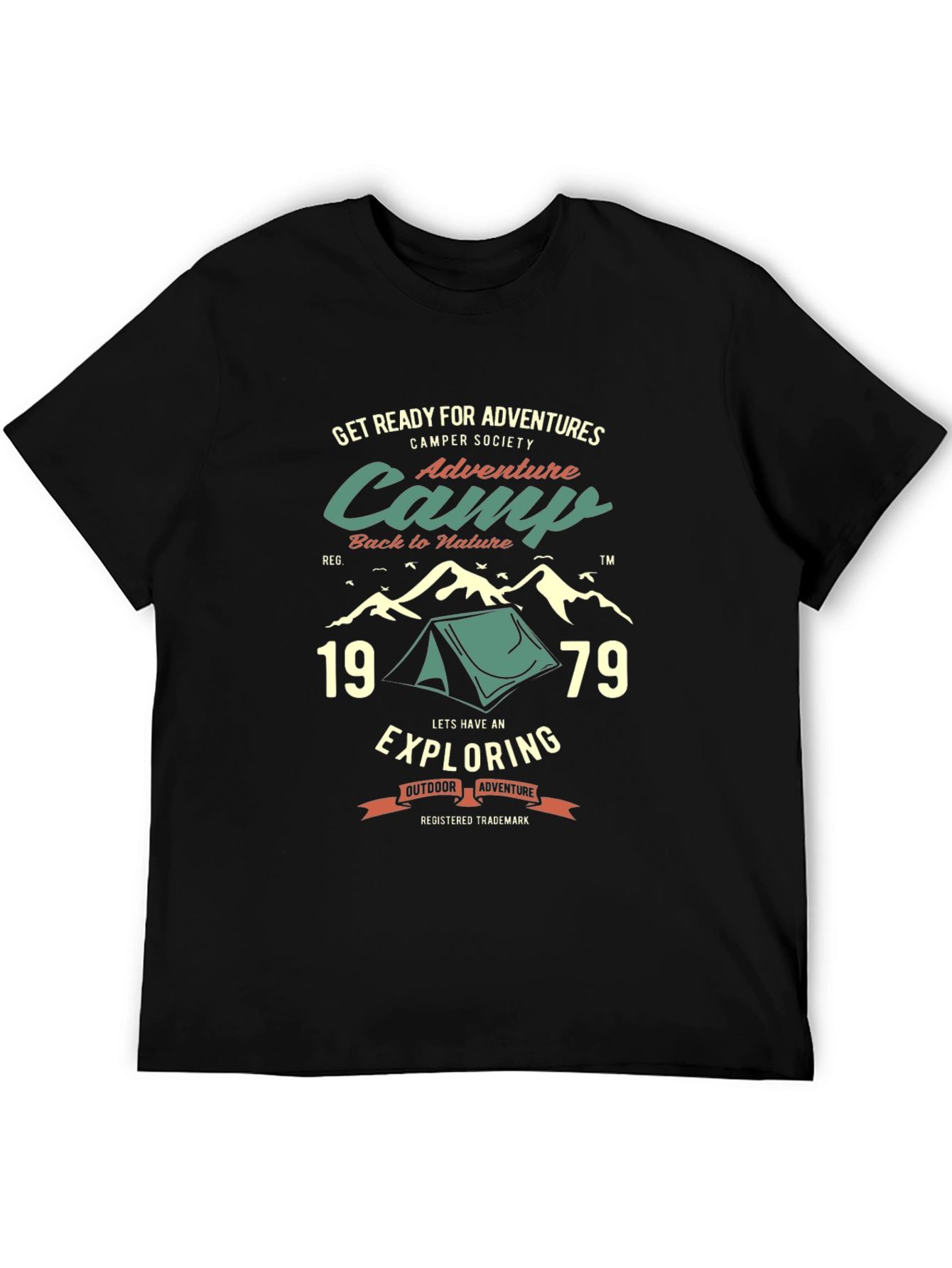 Adventure Camp T-Shirt - Outdoor Exploring Tee