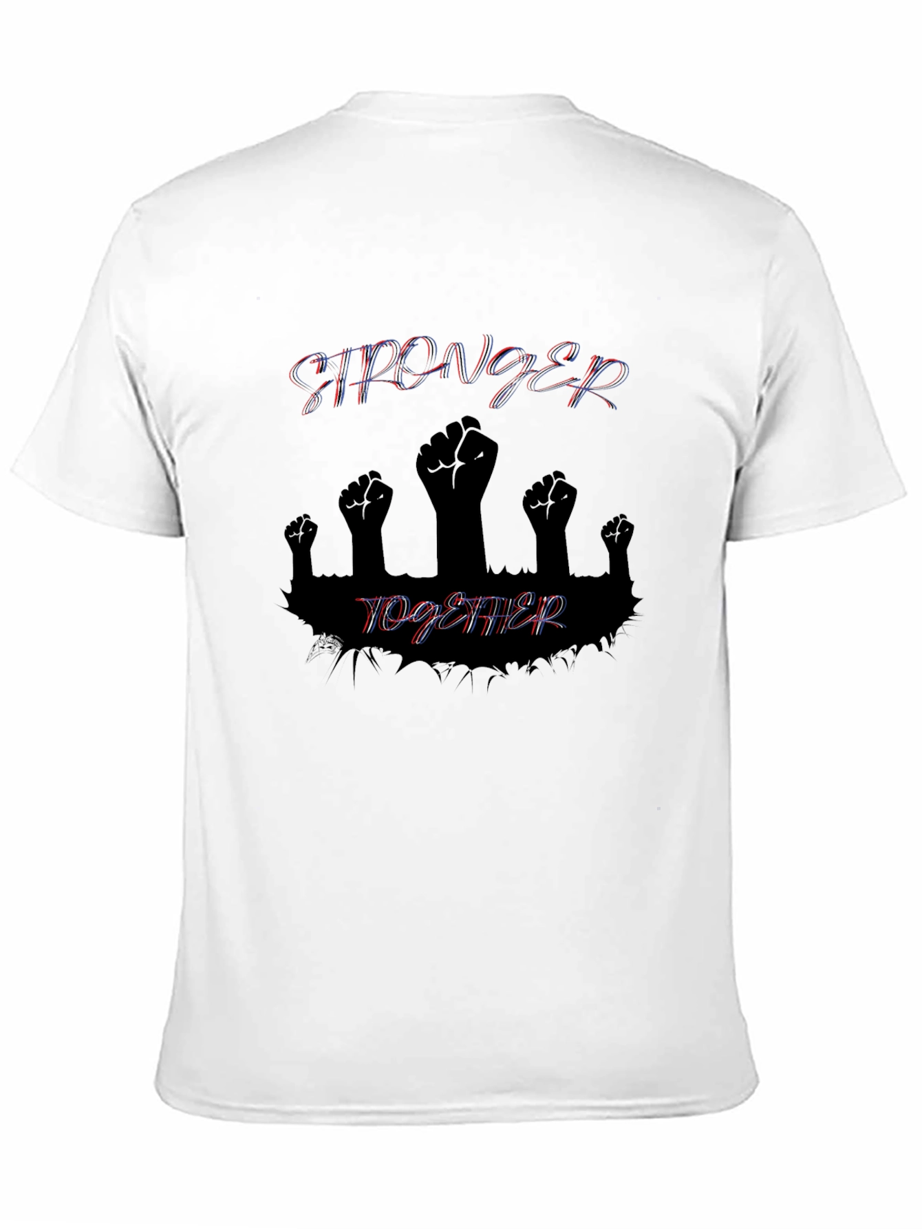 Stronger Together Graphic Tee - Black