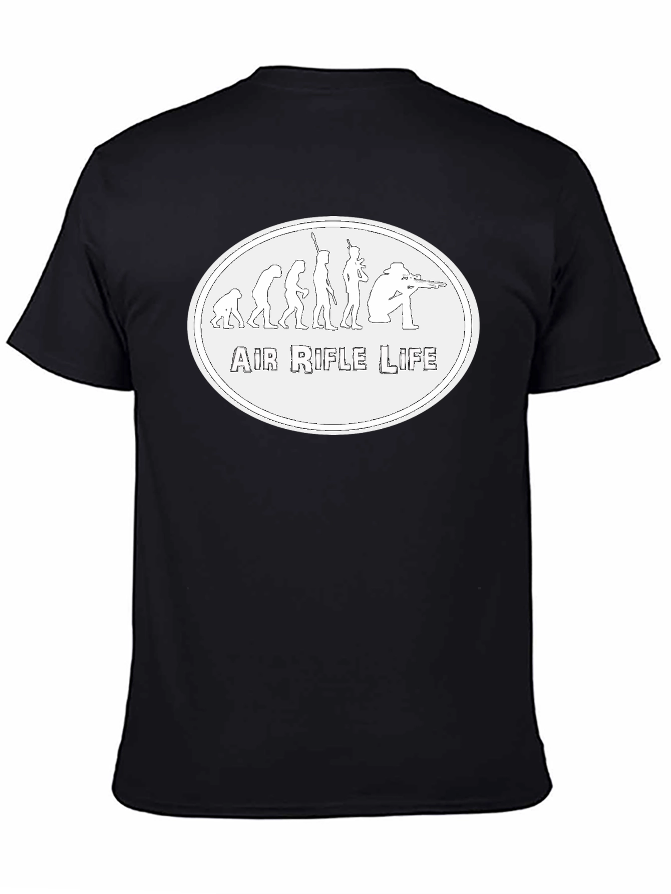 Air Rifle Life Evolution T-Shirt - Black
