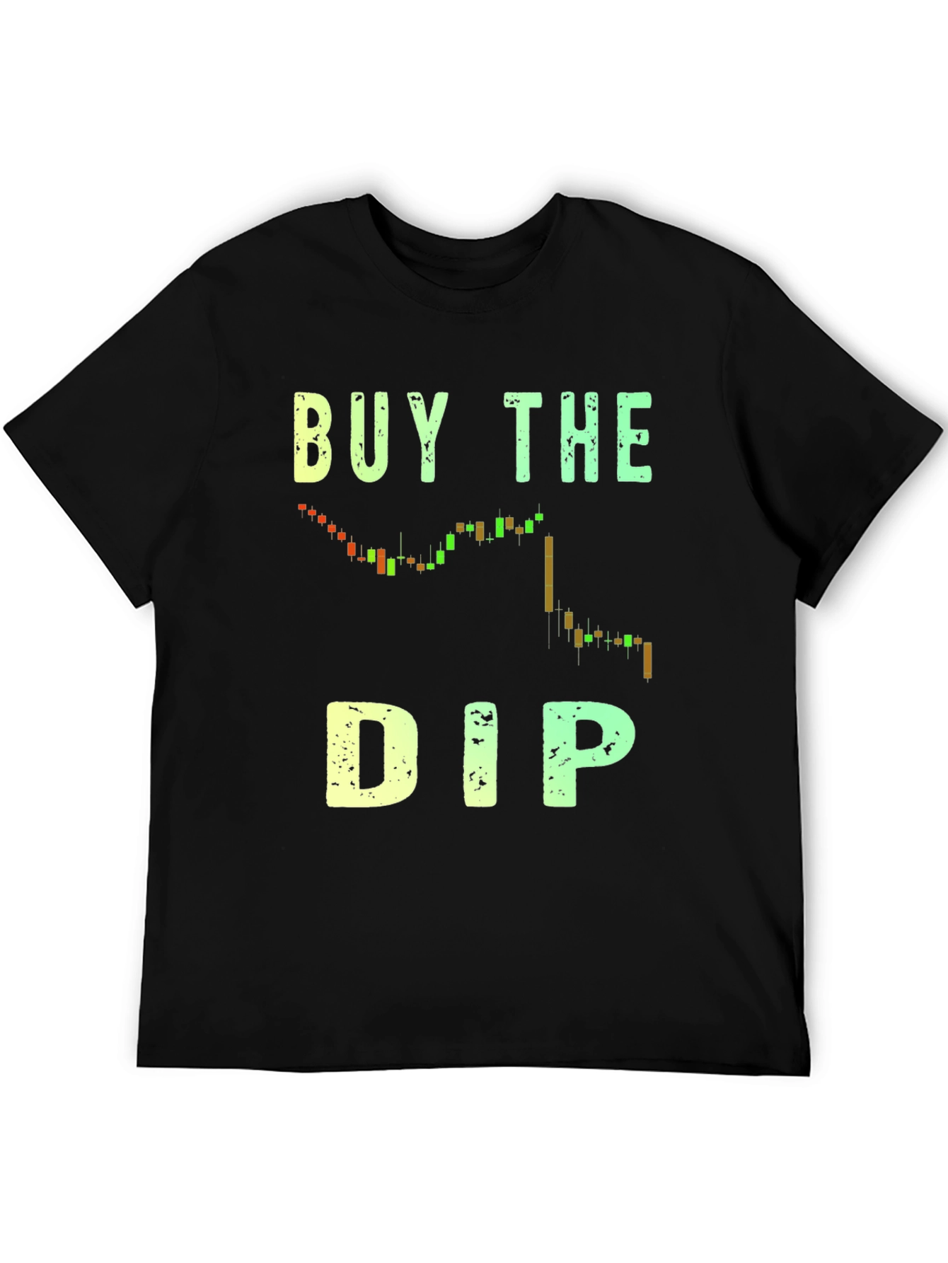 Buy The Dip Crypto Trading Black T-Shirt