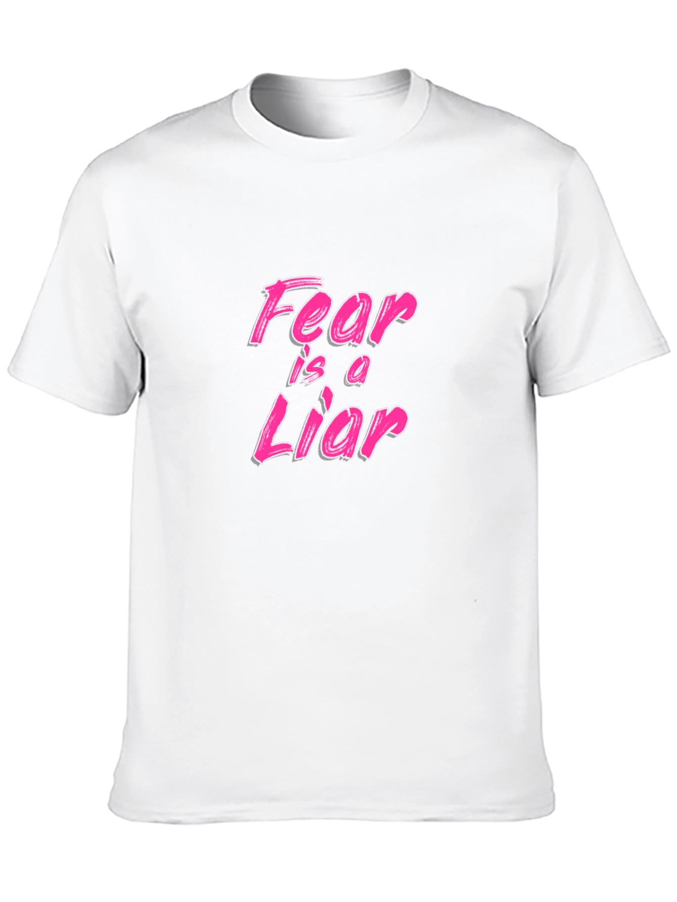 Fear is a Liar Graphic Tee - Black T-Shirt