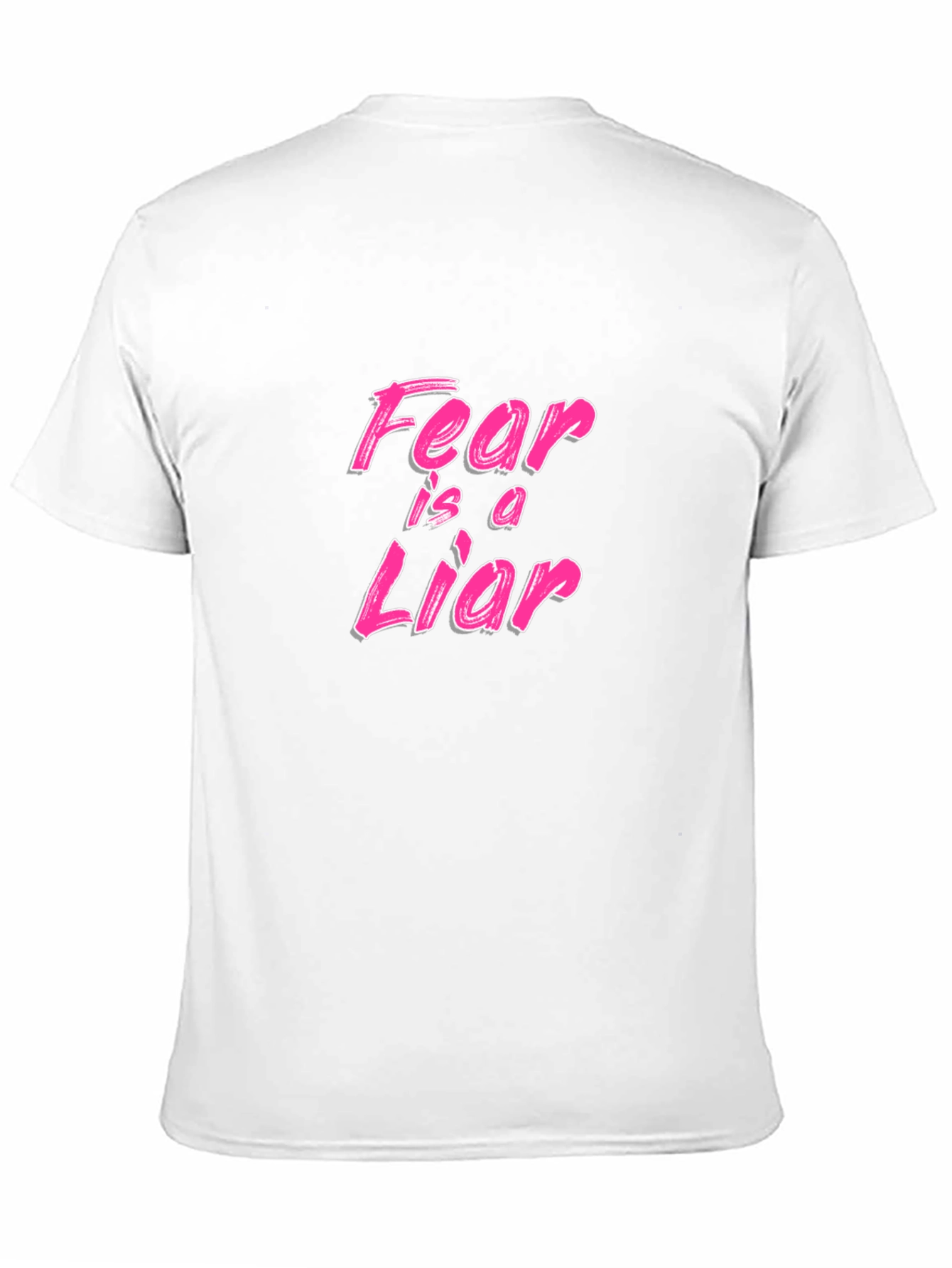 Fear is a Liar Graphic Tee - Black T-Shirt