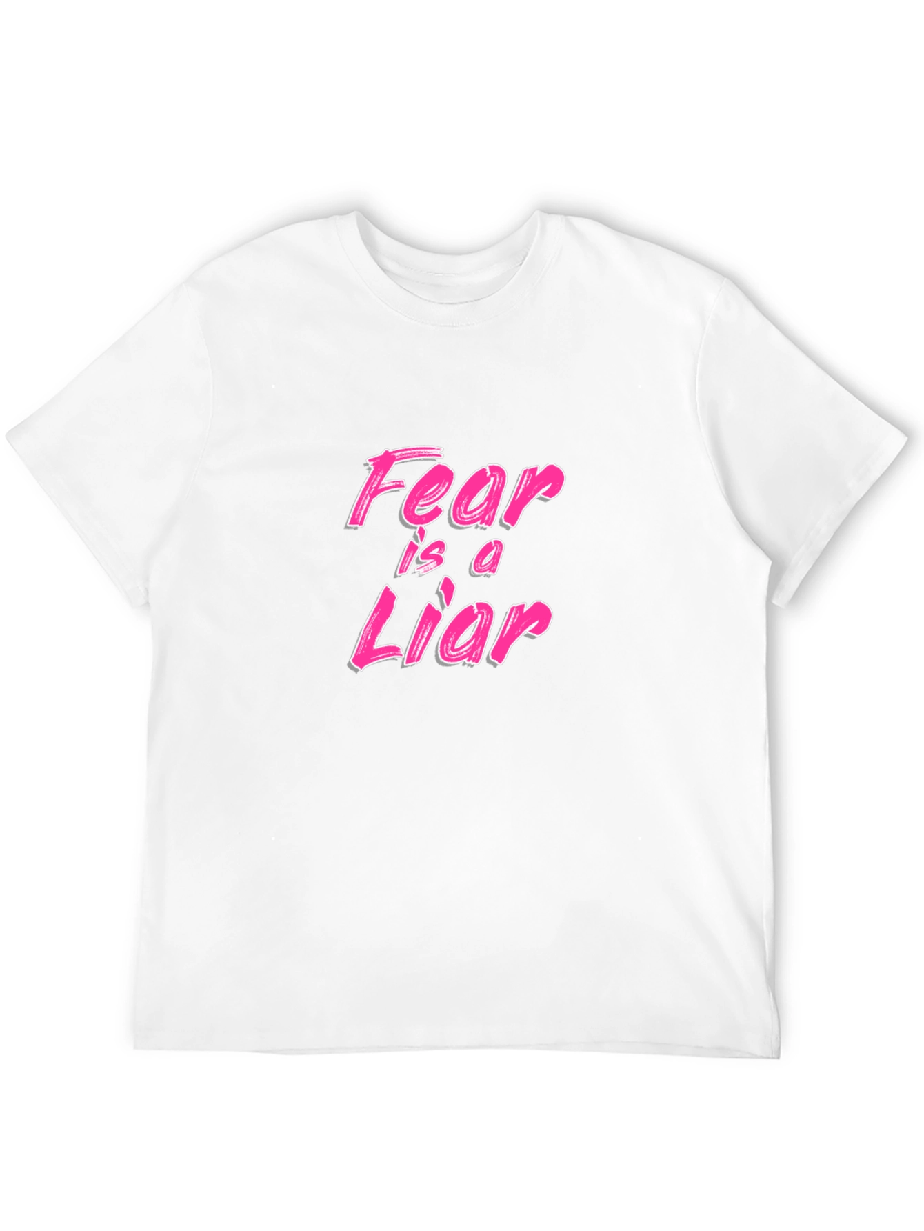 Fear is a Liar Graphic Tee - Black T-Shirt
