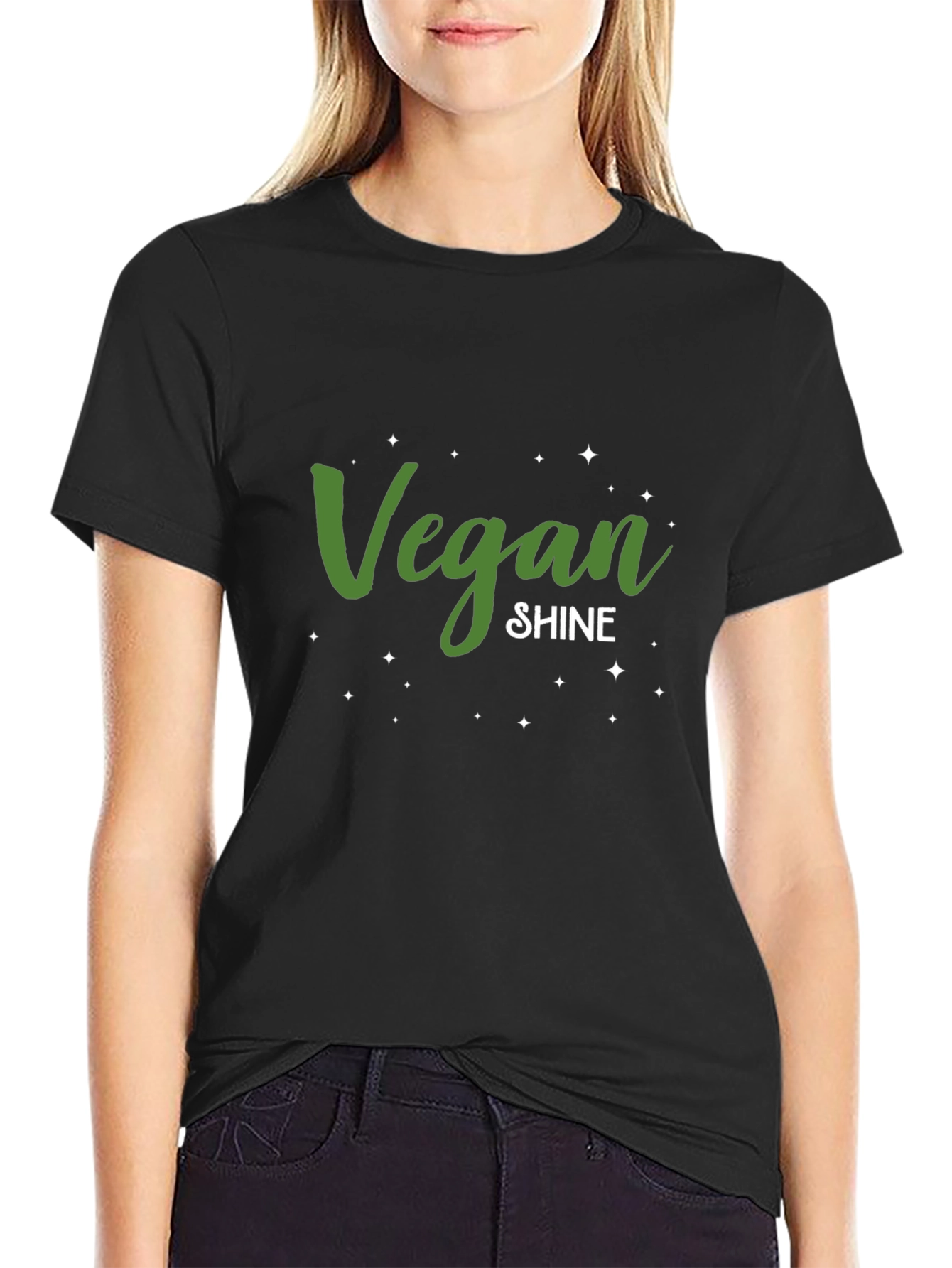 Vegan Shine T-Shirt - Stylish & Comfortable
