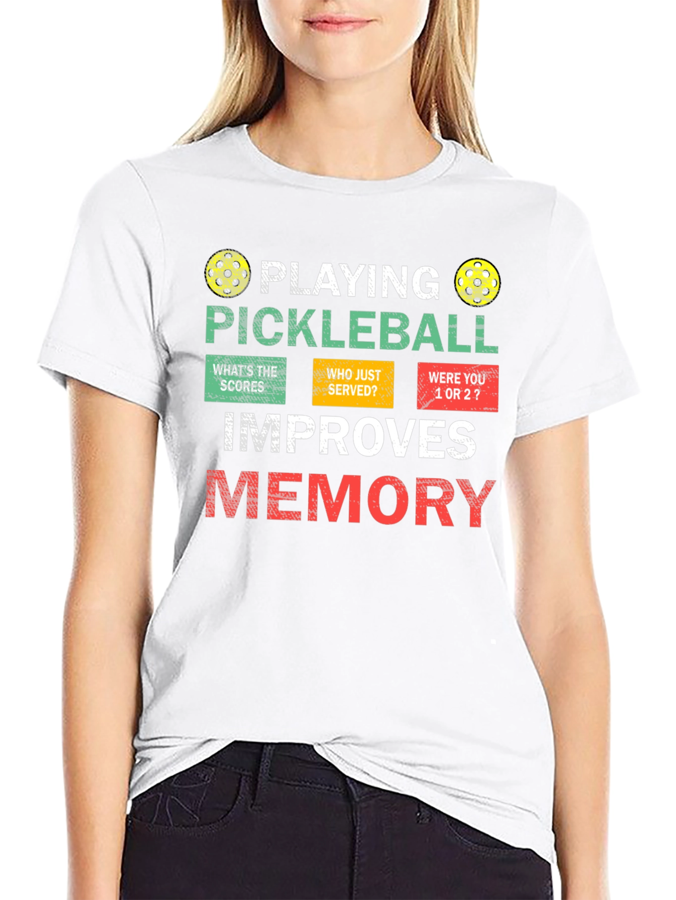 Pickleball Memory T-Shirt - Funny Sport Tee