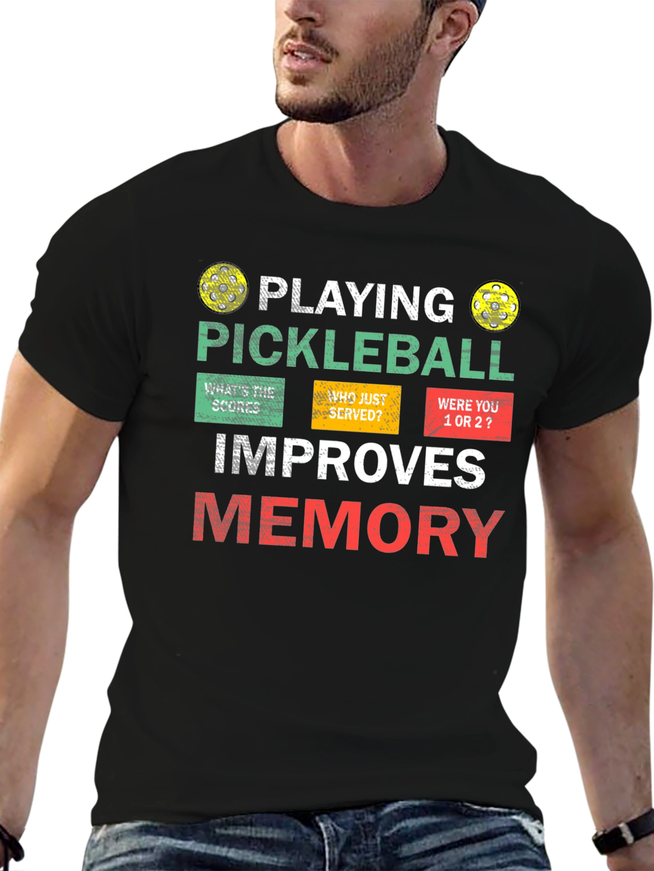 Pickleball Memory T-Shirt - Funny Sport Tee