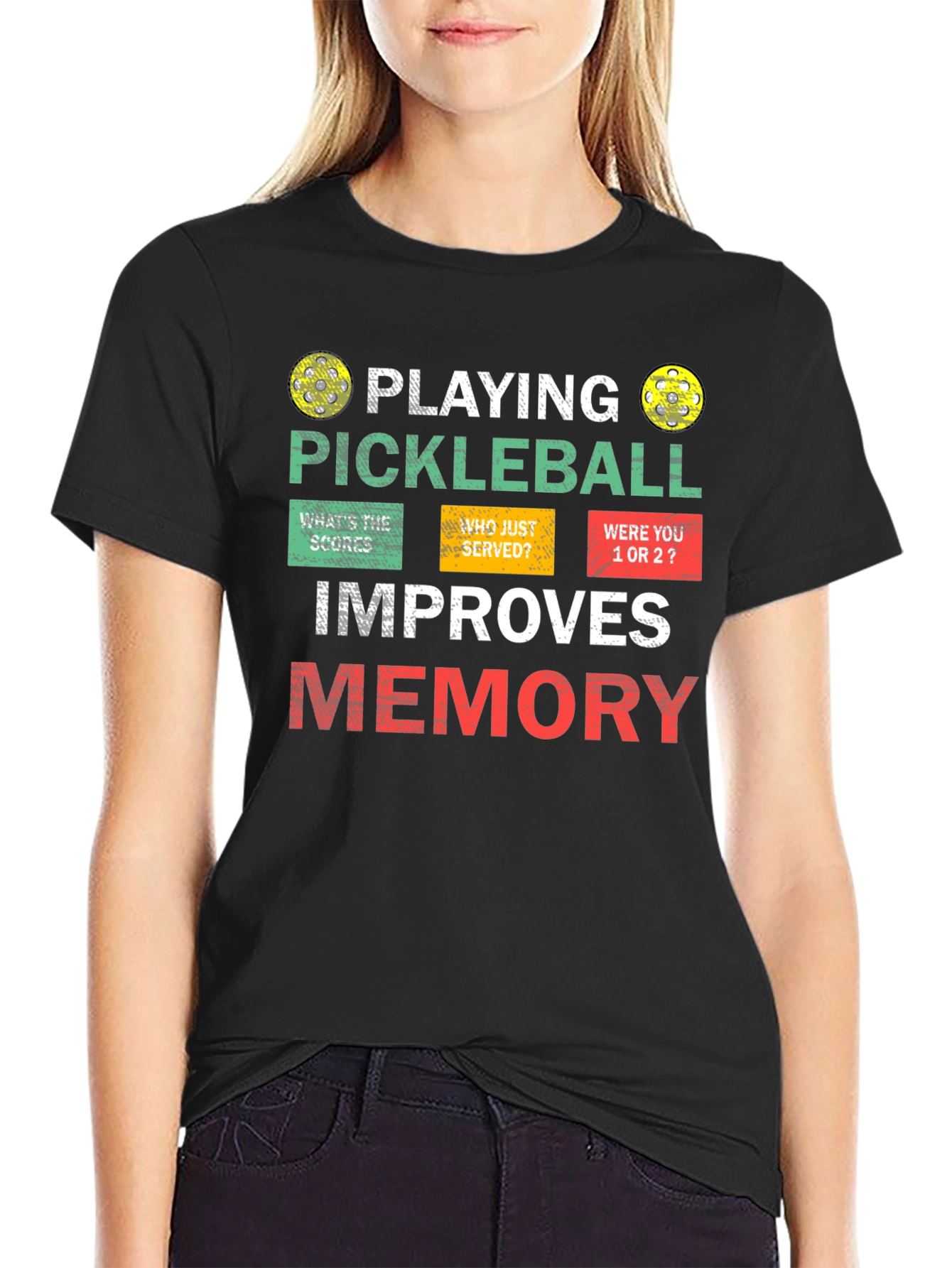 Pickleball Memory T-Shirt - Funny Sport Tee
