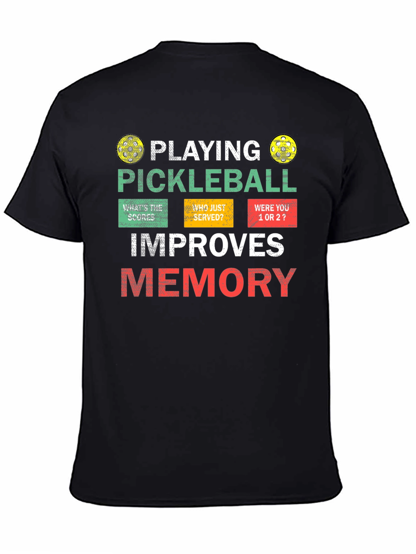 Pickleball Memory T-Shirt - Funny Sport Tee