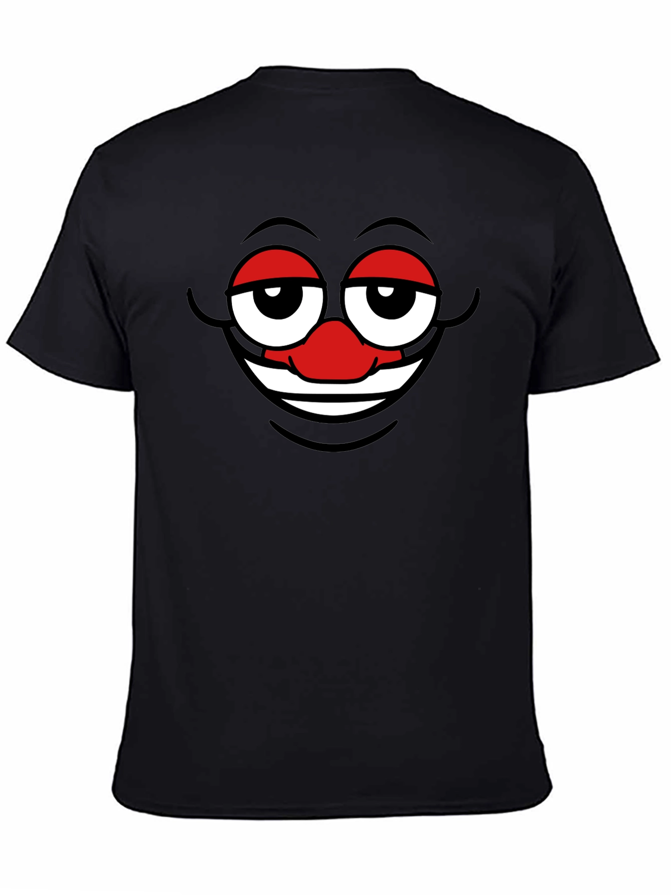 Smiley Face Black T-Shirt