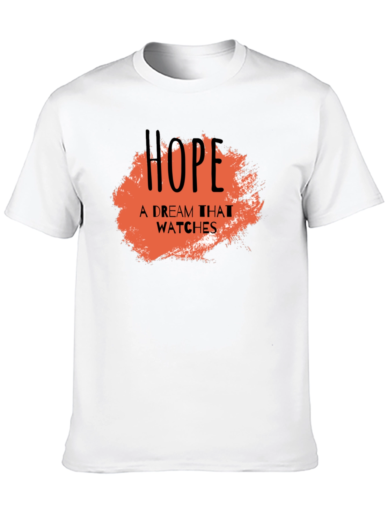 Hope Dream Watches Graphic Black T-Shirt