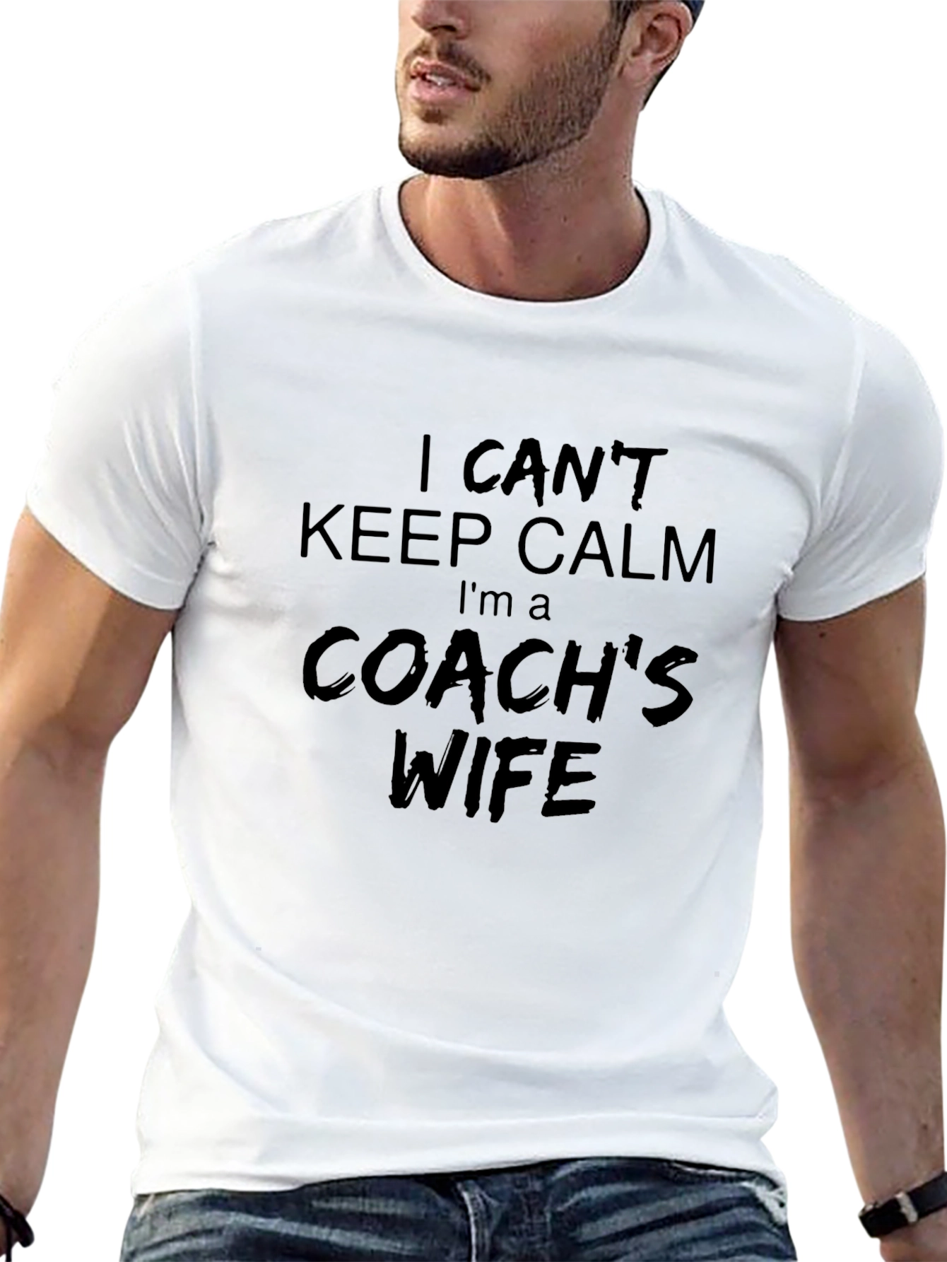 I Cant Keep Calm Coachs Wife T-Shirt