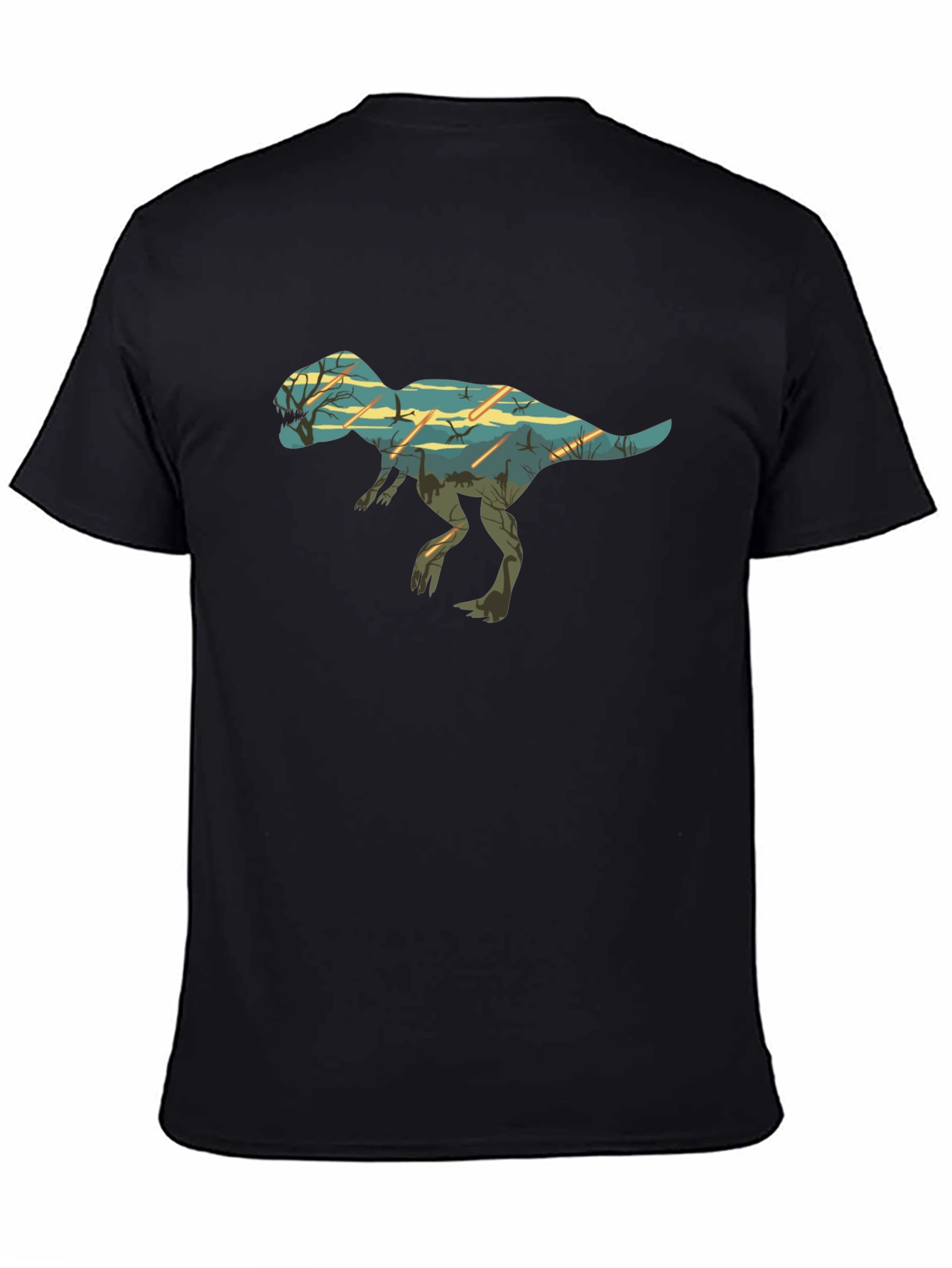 Dino Sunset Graphic Tee