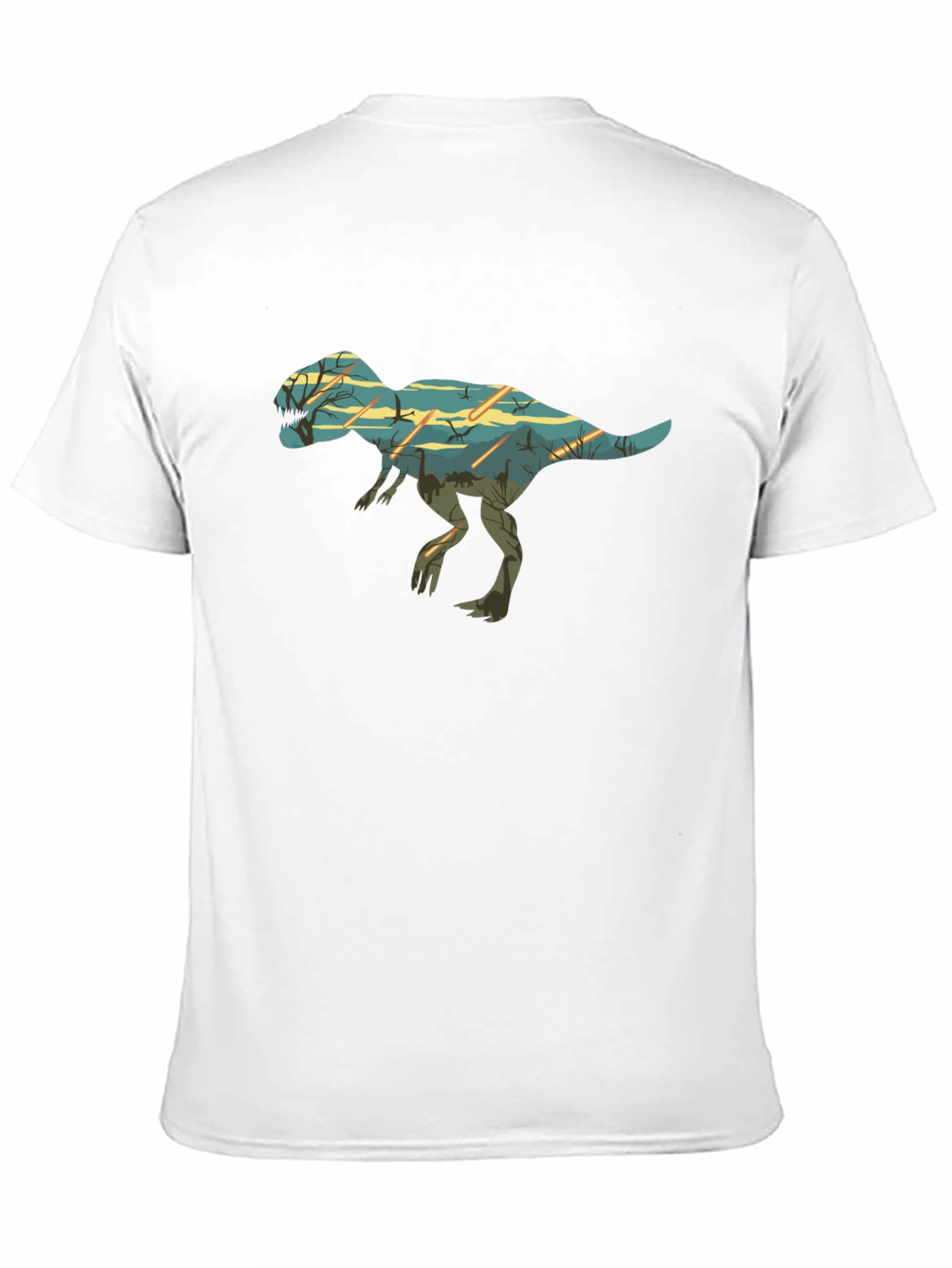 Dino Sunset Graphic Tee