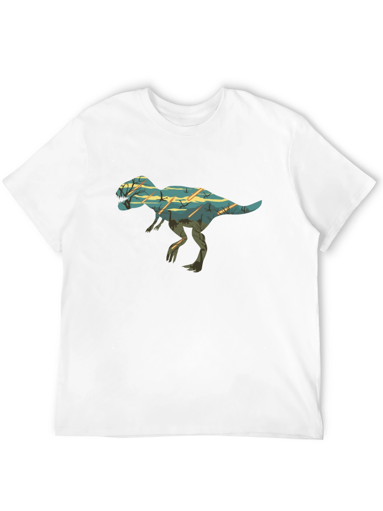 Dino Sunset Graphic Tee