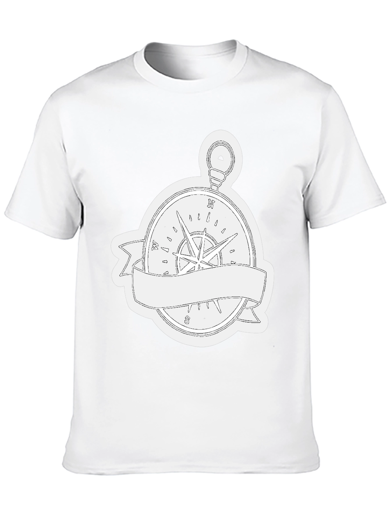 Compass Rose T-Shirt - Nautical Style