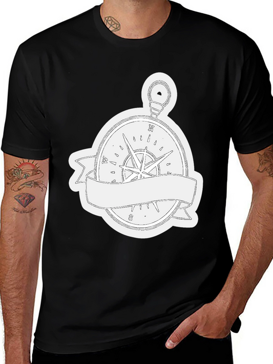 Compass Rose T-Shirt - Nautical Style