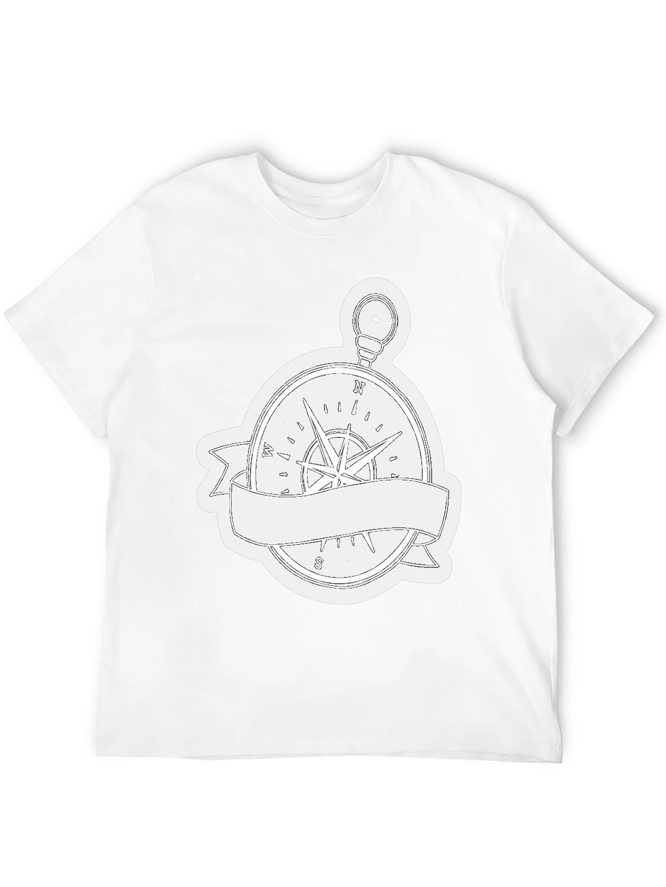 Compass Rose T-Shirt - Nautical Style