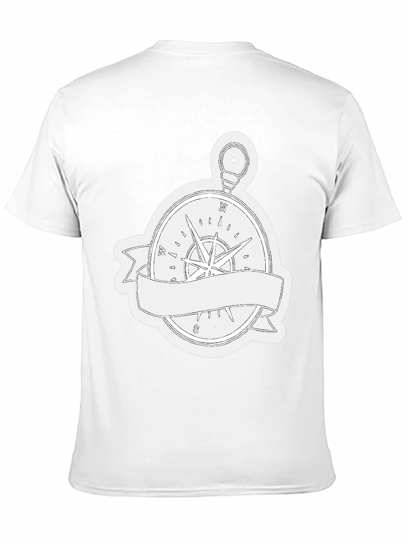 Compass Rose T-Shirt - Nautical Style