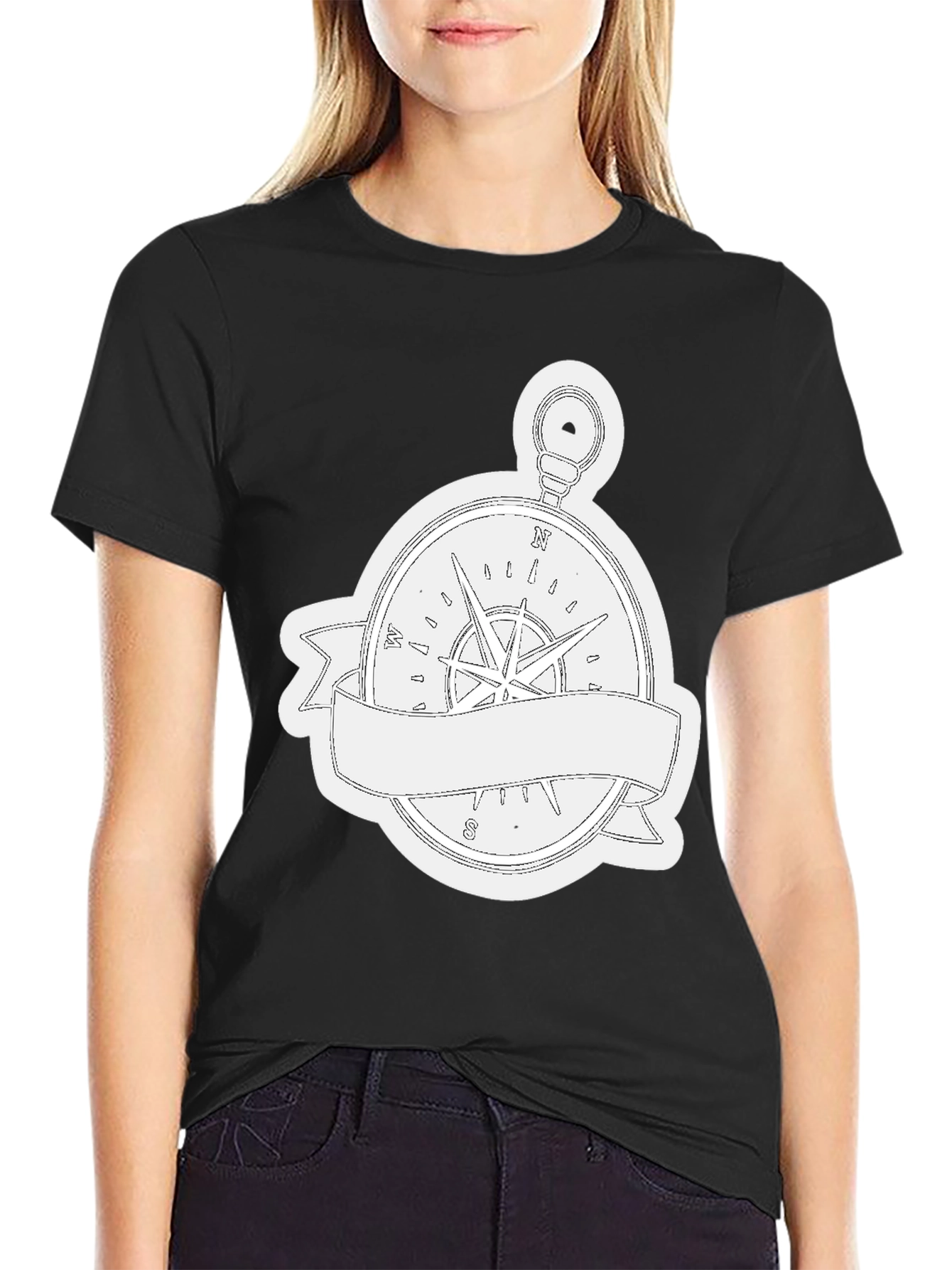Compass Rose T-Shirt - Nautical Style