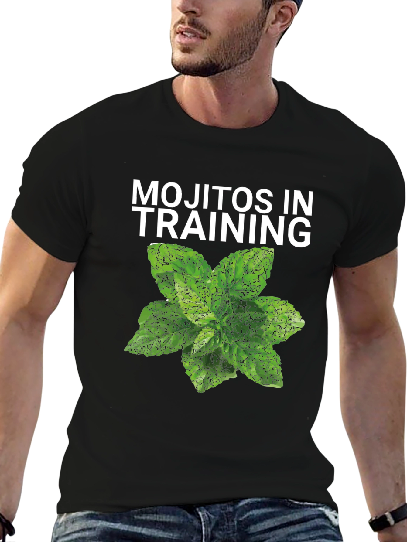 Mojitos in Training Graphic Tee - Soft Cotton Blend