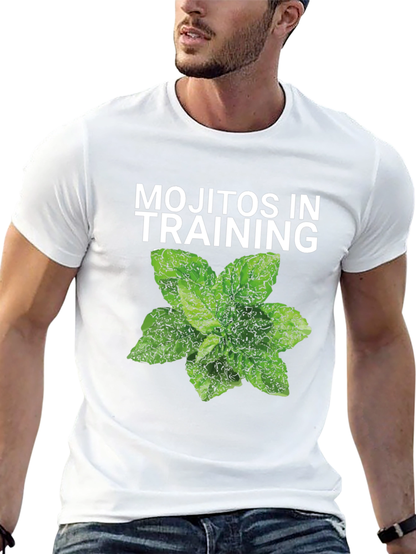 Mojitos in Training Graphic Tee - Soft Cotton Blend
