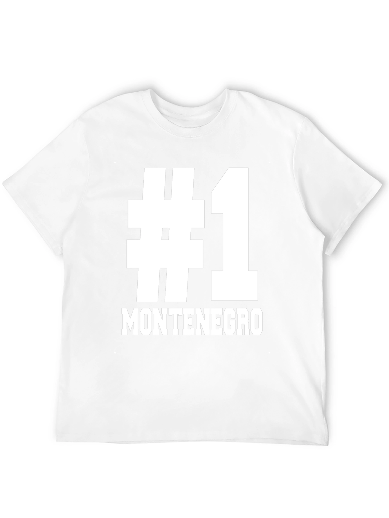 Montenegro #1 Fan T-Shirt - Black