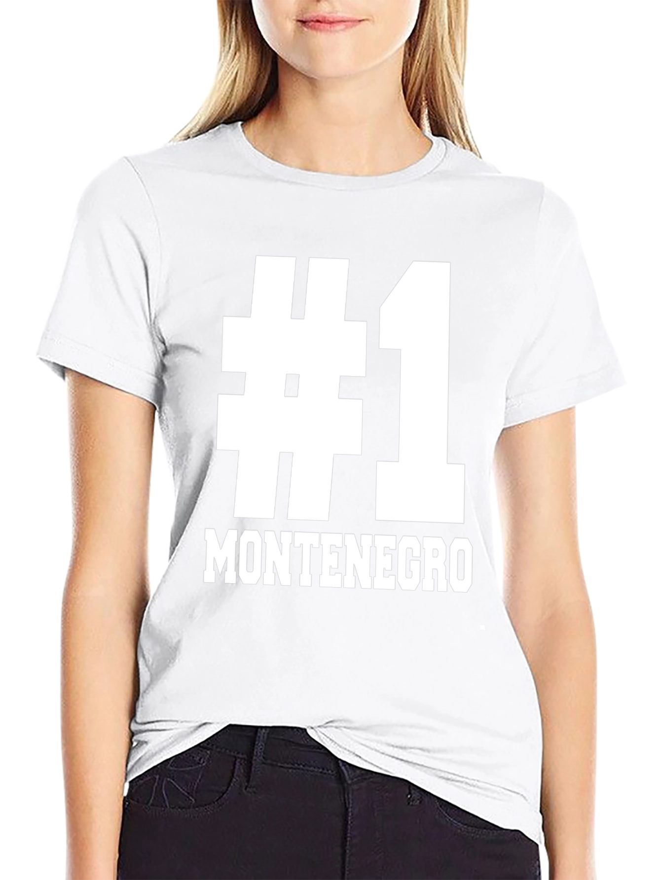 Montenegro #1 Fan T-Shirt - Black