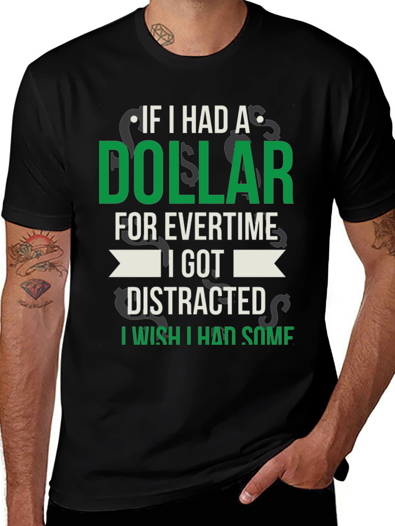 Dollar Distraction Tee